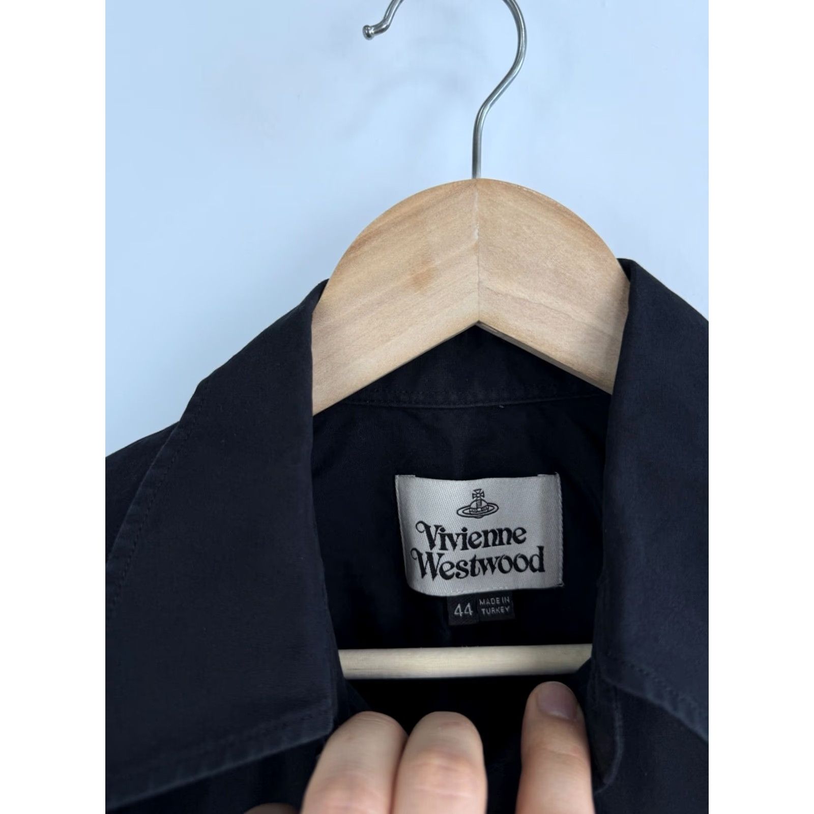 Vivienne Westwood Vivienne Westwood Shirt Mens Button-Up Long Sleeve Black 44 Retro Y2K Luxury Rare Color Black Size US XXL / EU 58 / 5 - 5 Thumbnail