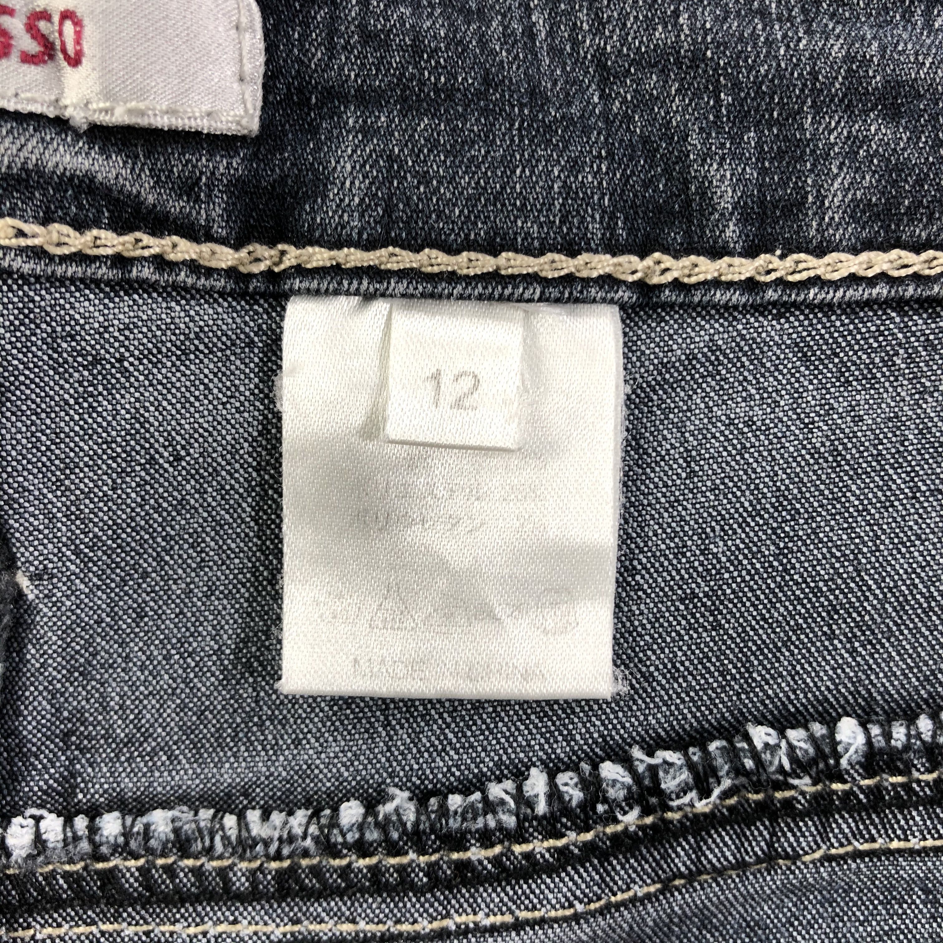 Japanese Brand Japanese Brand Gran Sasso Jeans Embroidery Denim KJ1568 Size 28" / US 6 / IT 42 - 8 Thumbnail