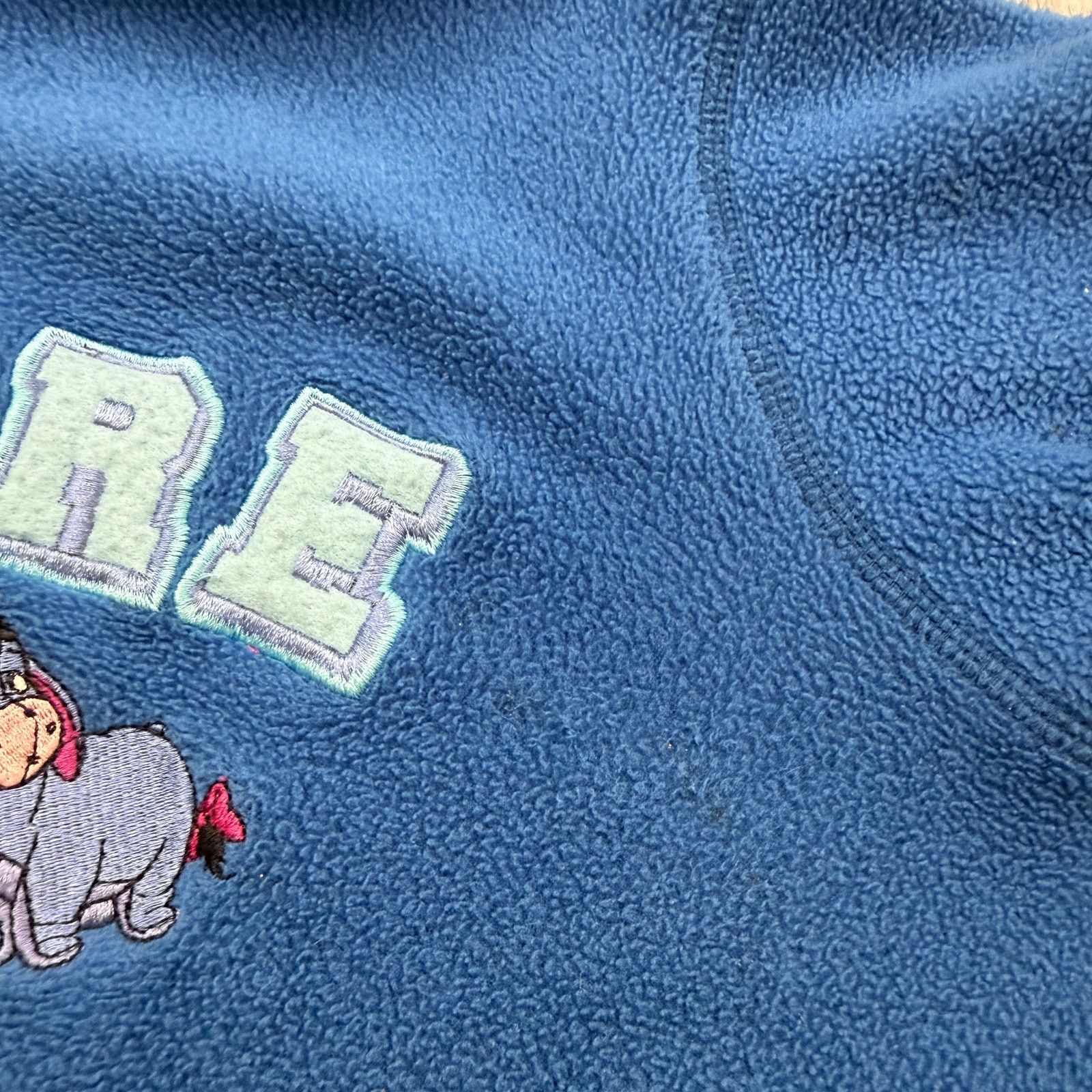 Disney Vintage Disney Eeyore Fleece Sweatshirt Women's Large Blue Size L / US 10 / IT 46 - 4 Thumbnail