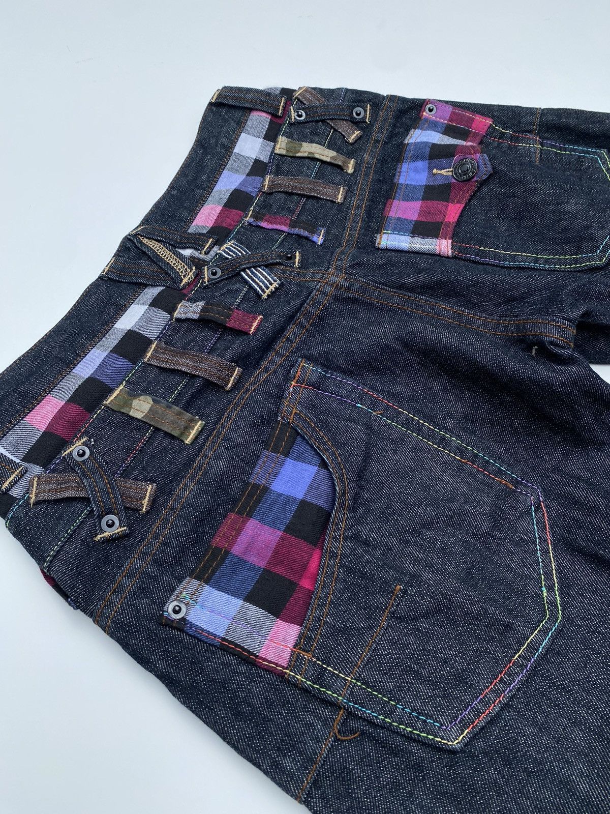 Japanese Brand Vtg Dominate Handcrafted Denim Double Waist Size US 32 / EU 48 - 6 Thumbnail