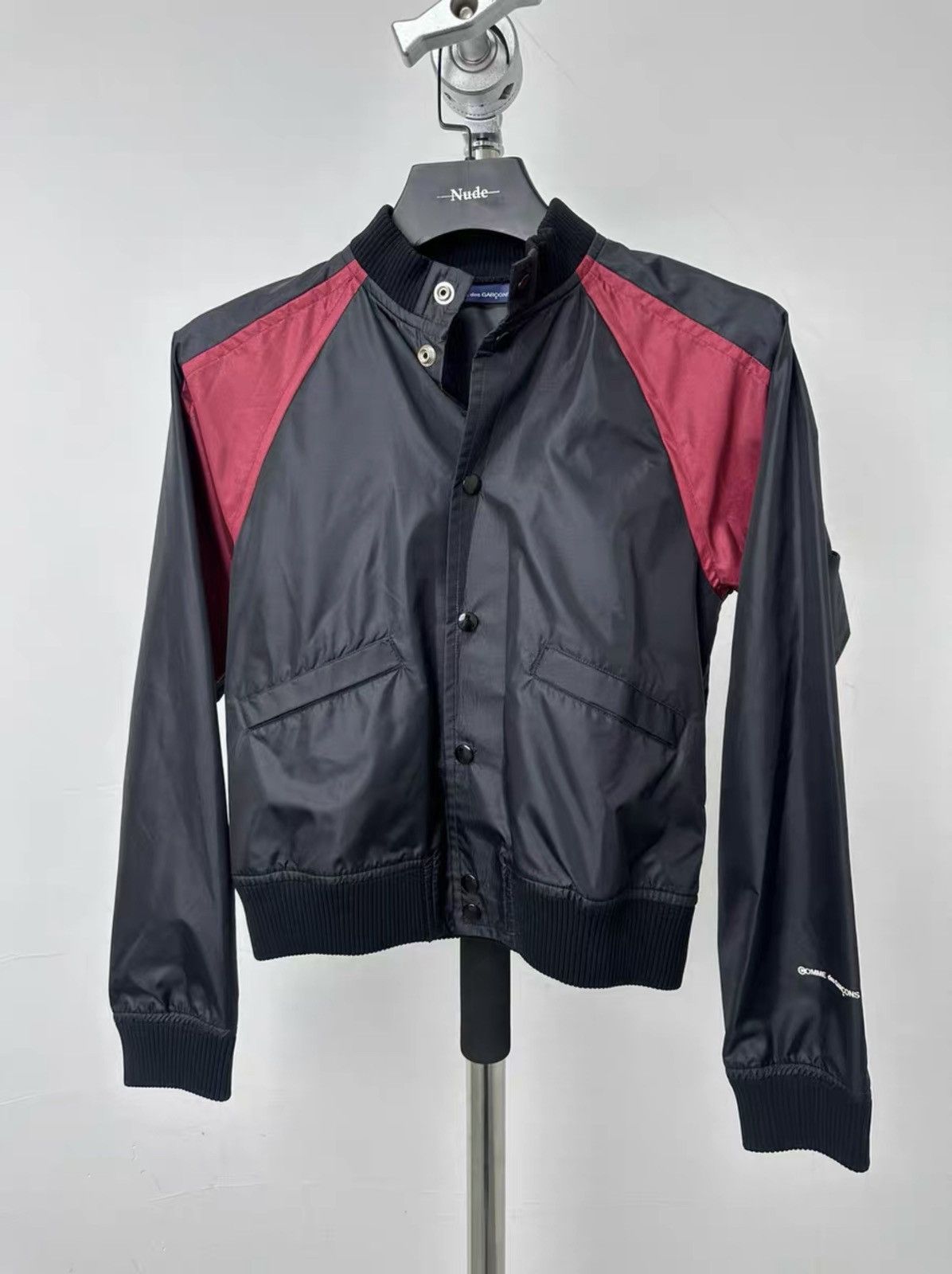 Comme des Garcons COMME DES GARCONS 1993SS Patchwork Cropped Sports Jacket Size US S / EU 44-46 / 1 - 1 Thumbnail