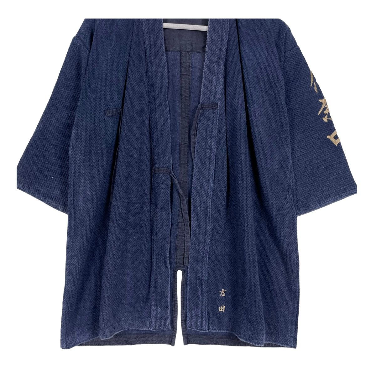 45rpm × Indigo × Japanese Brand 💥VINTAGE INDIGO JAPAN KIMONO SHORT SLEEVE Size US L / EU 52-54 / 3 - 5 Thumbnail