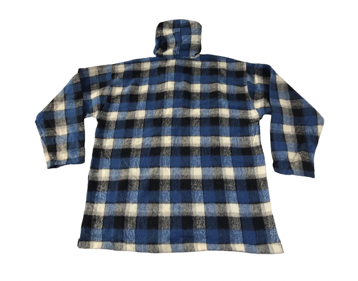 Flannel Oak Pointer Flannel Hooded Jacket Big Pocket Plaid Checked Size US L / EU 52-54 / 3 - 2 Thumbnail
