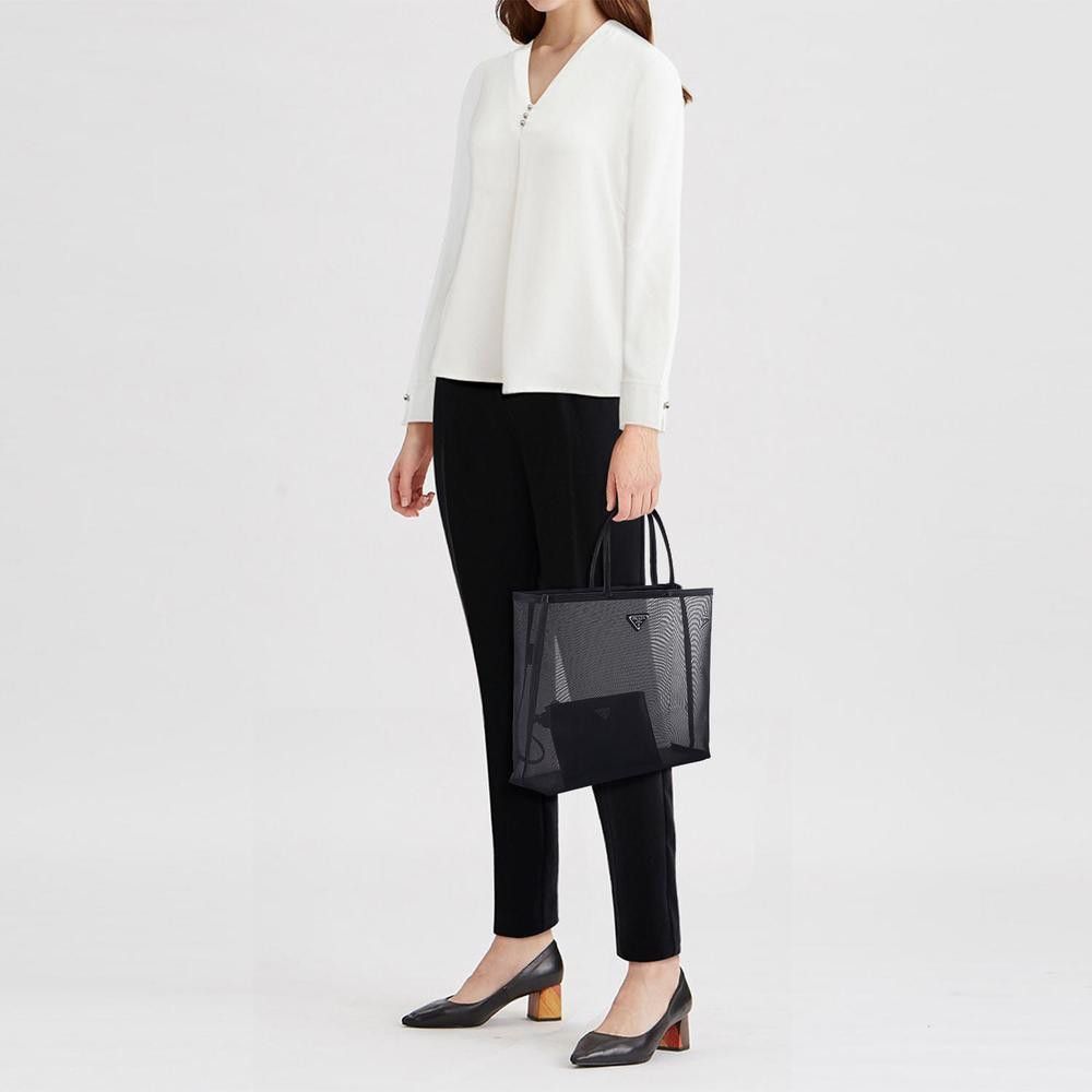 Prada o1la1rc1a0724 Size: OS / Tote Bag in Black Size ONE SIZE - 5 Thumbnail