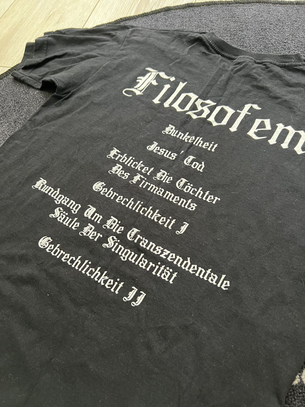 Band Tees × Vintage Burzum Filosofem Black Metal Band Tee Size US S / EU 44-46 / 1 - 4 Thumbnail