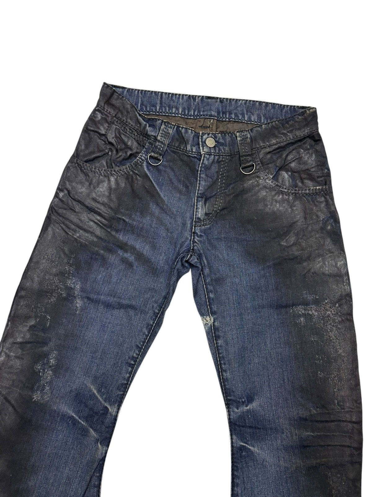 BUFFALO BOBS BUFFALO BOBS Flare Jeans Clawmark Whiskers Sticky Wax Jeans Size US 29 - 8 Thumbnail