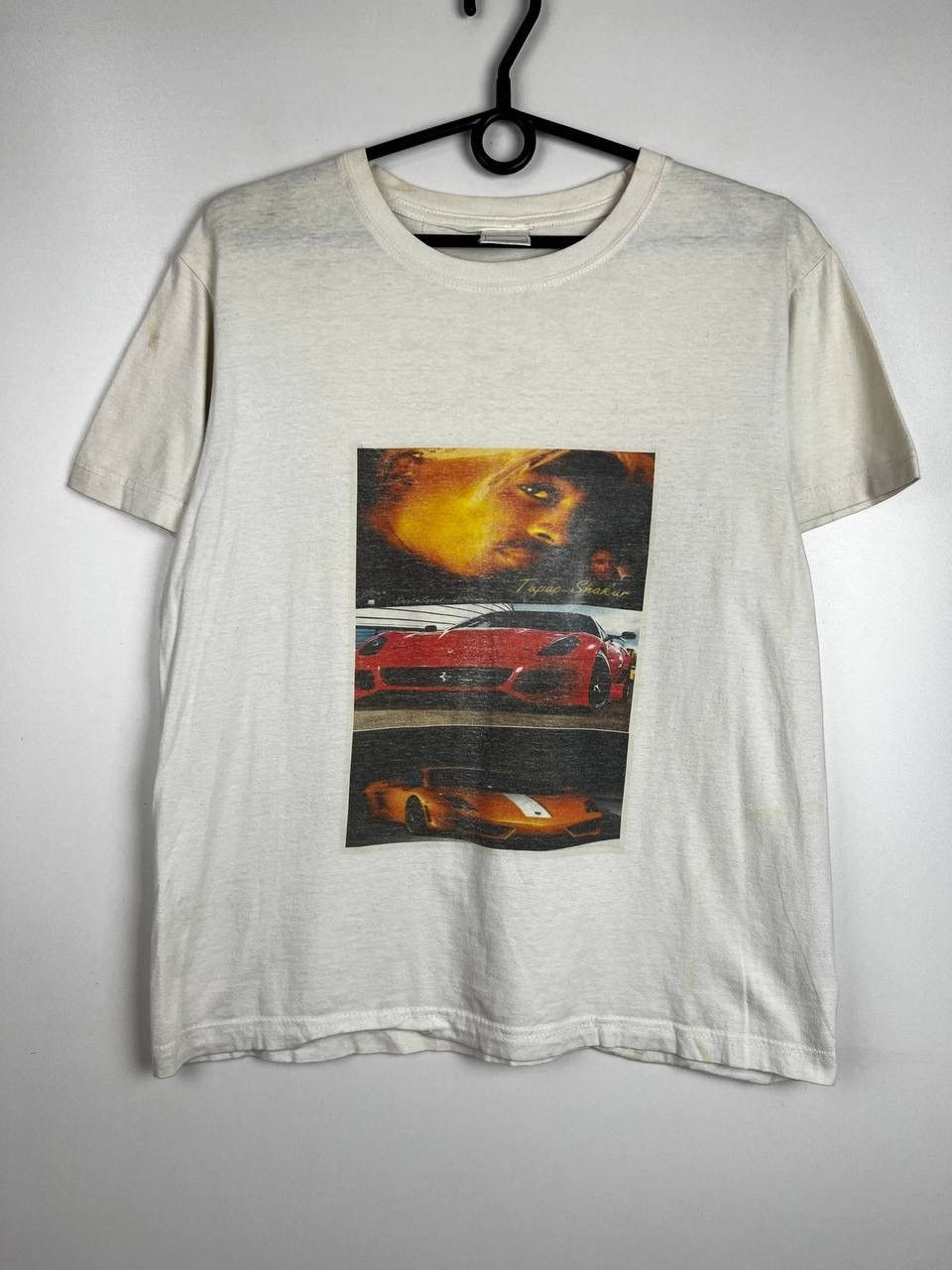 Ferrari Tupac Ferrari Rap vintage t-shirts size S Size US S / EU 44-46 / 1 - 1 Thumbnail