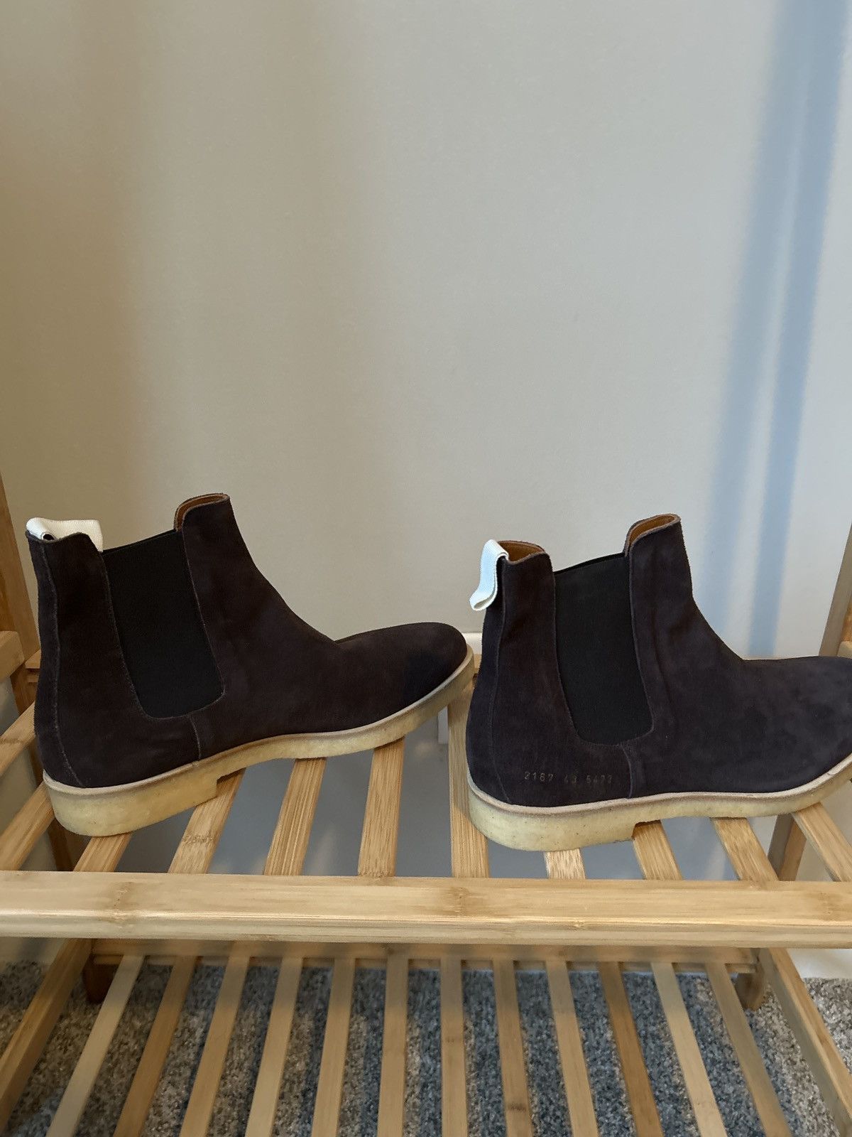 Common Projects 10 US Mens Common Projects Brown Chelsea Boots Size US 10 / EU 43 - 4 Thumbnail