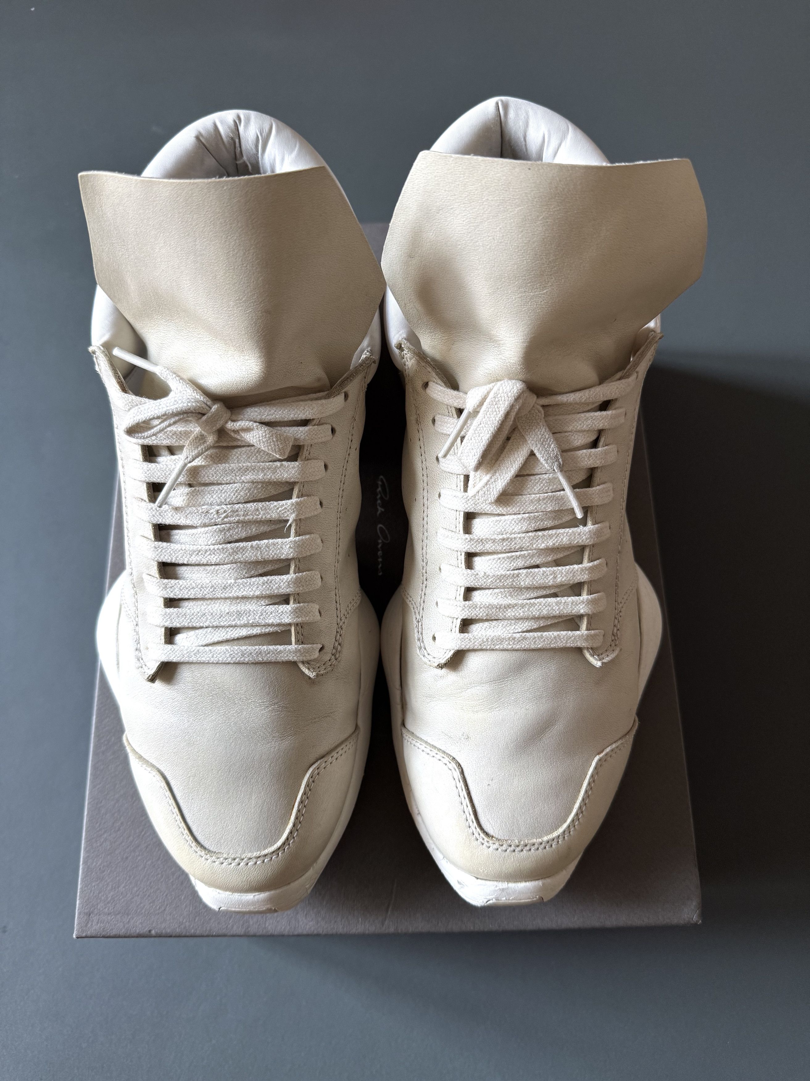 Adidas × Rick Owens Rick Owens X Adidas ROMilk Runner SZ 9.5 Size US 9.5 / EU 42-43 - 1 Thumbnail