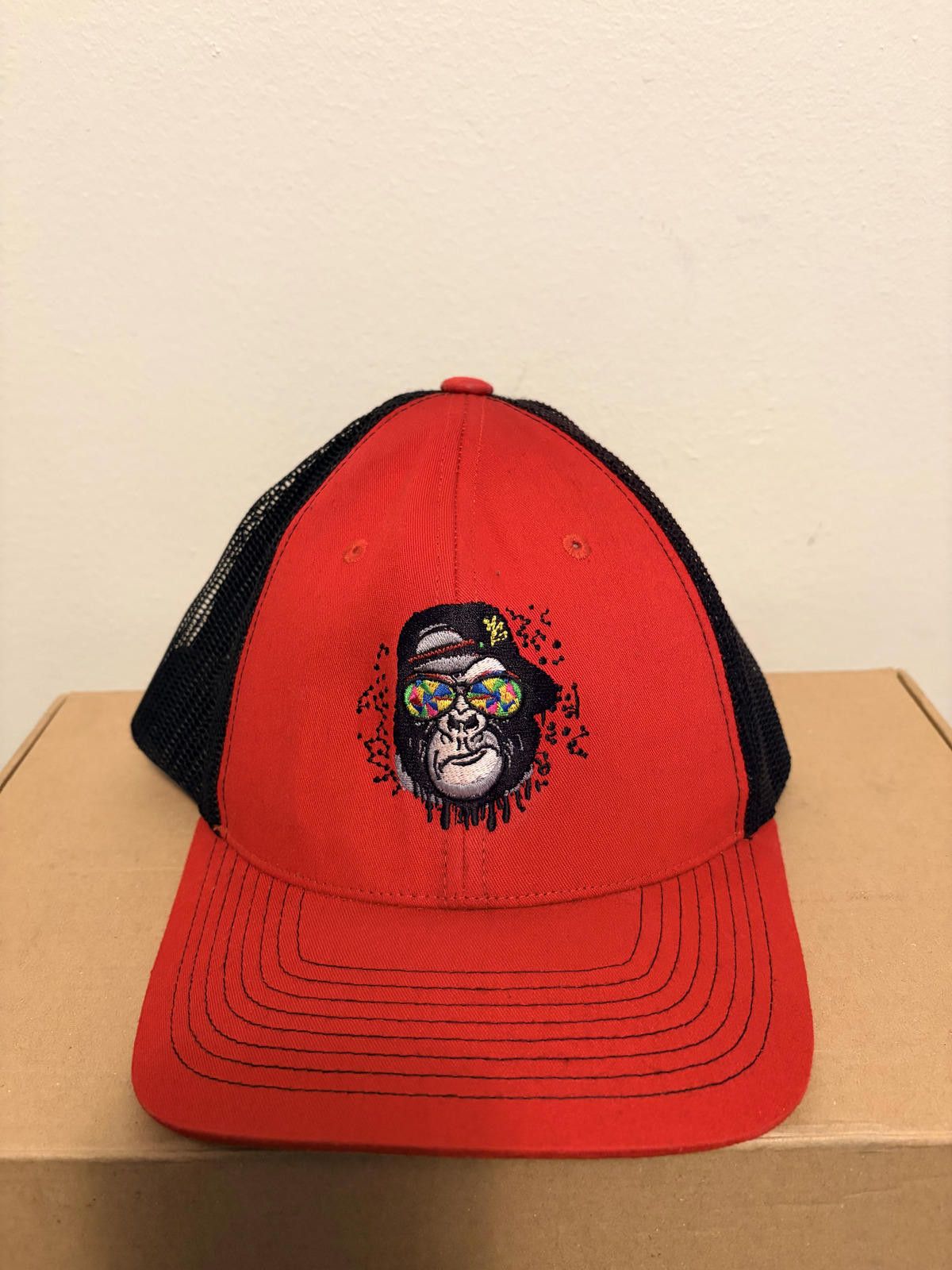Other Monkey Sport Hipster Gorilla Trucker Hat Size ONE SIZE - 1 Thumbnail