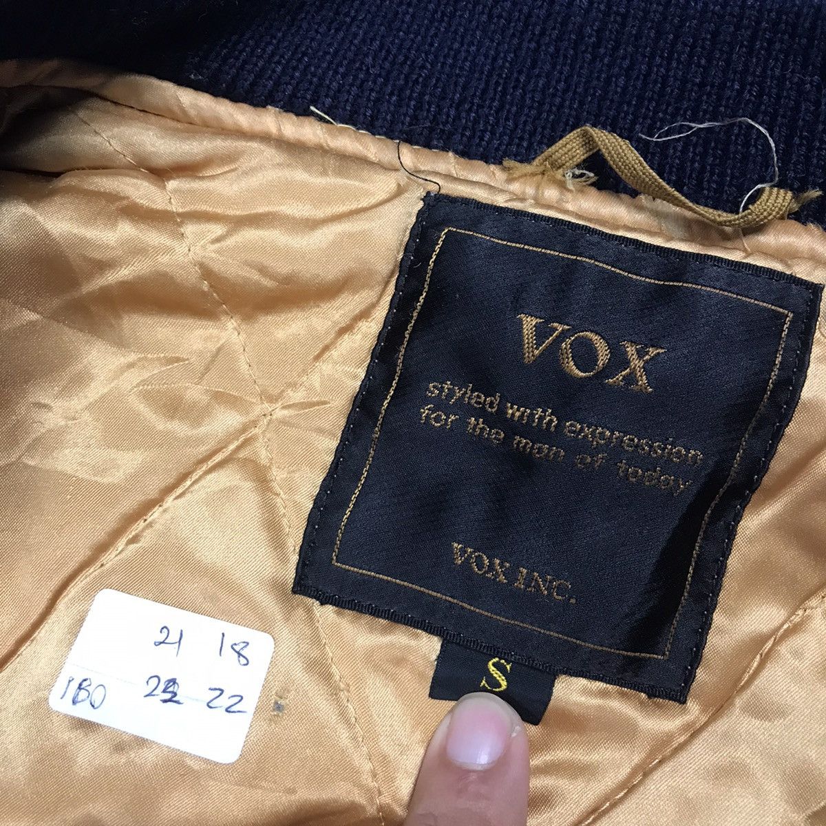 Japanese Brand VOX SPORTMAN CLUB WOOL VARSITY JACKET Size US S / EU 44-46 / 1 - 8 Thumbnail