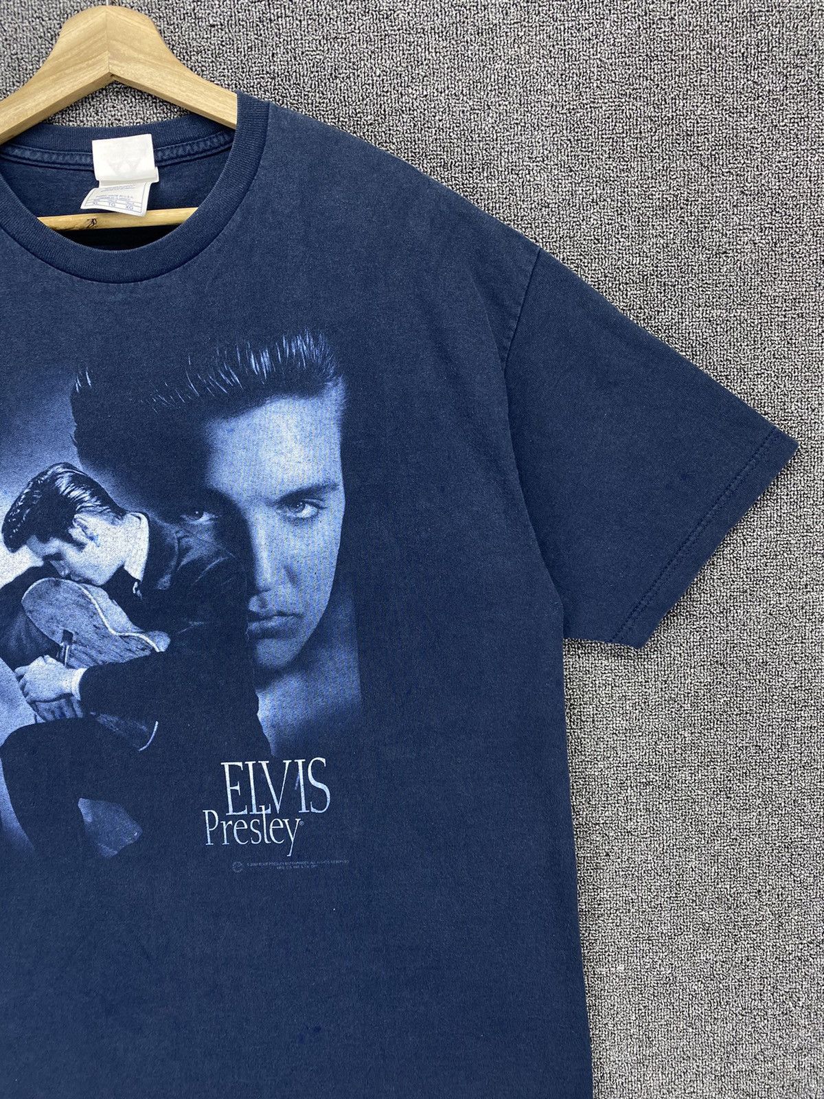 Band Tees × Vintage Vintage Elvis Presley Punk Rock Band Tees T Shirts Size US XL / EU 56 / 4 - 7 Thumbnail