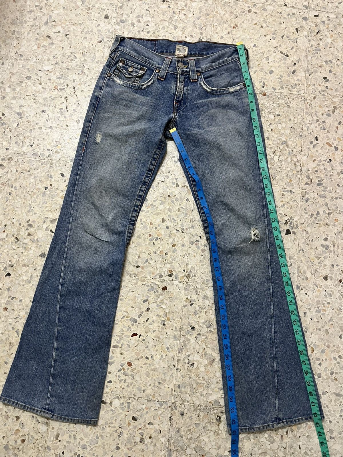 True Religion Vintage true religion bootcut distressed denim Size US 32 / EU 48 - 19 Thumbnail