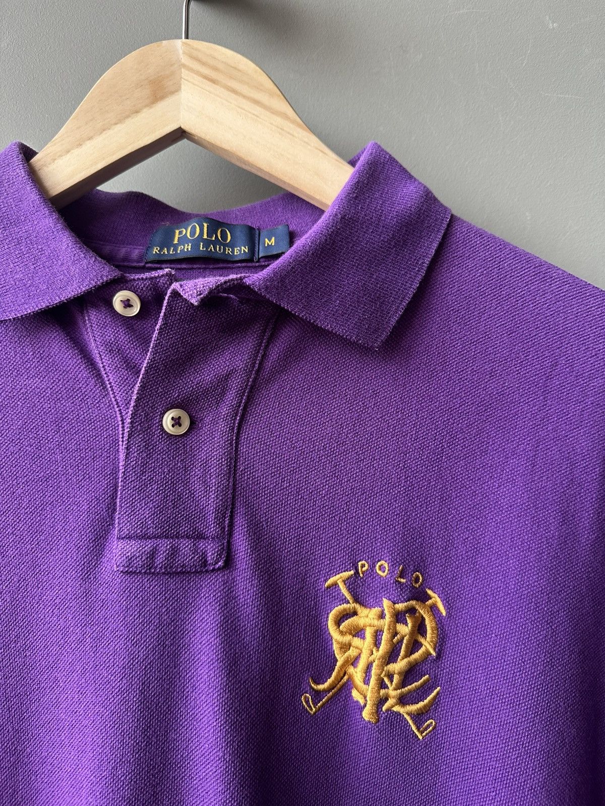 Polo Ralph Lauren Women's Polo Ralph Lauren Purple Cotton Tee Size M Size M / US 6-8 / IT 42-44 - 3 Thumbnail
