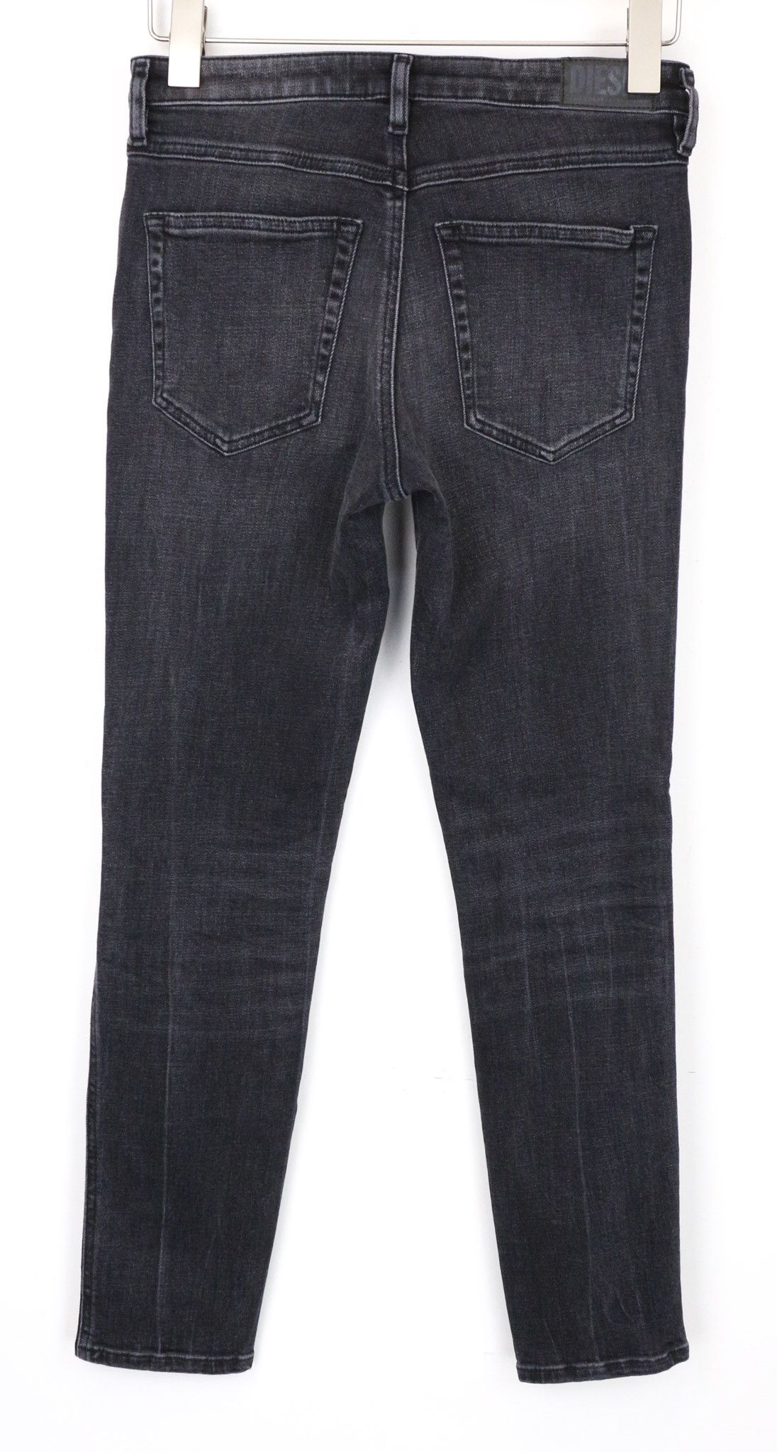 Diesel BABHILA 081AH W26/L32 Grey Buttoned Jeans 71714 Size 26" / US 2 / IT 38 - 2 Thumbnail