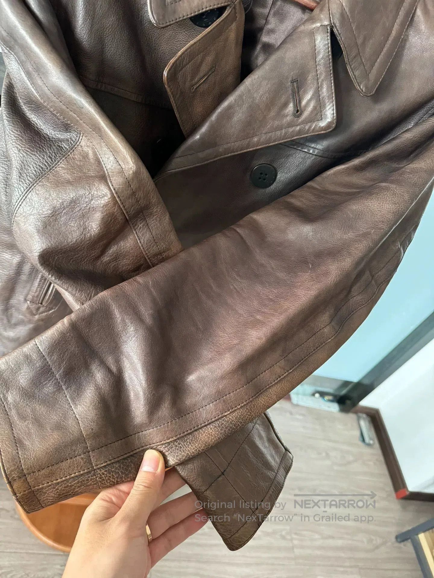 RRL Ralph Lauren vintage rrl leather jacket in medium size. Size US M / EU 48-50 / 2 - 4 Thumbnail