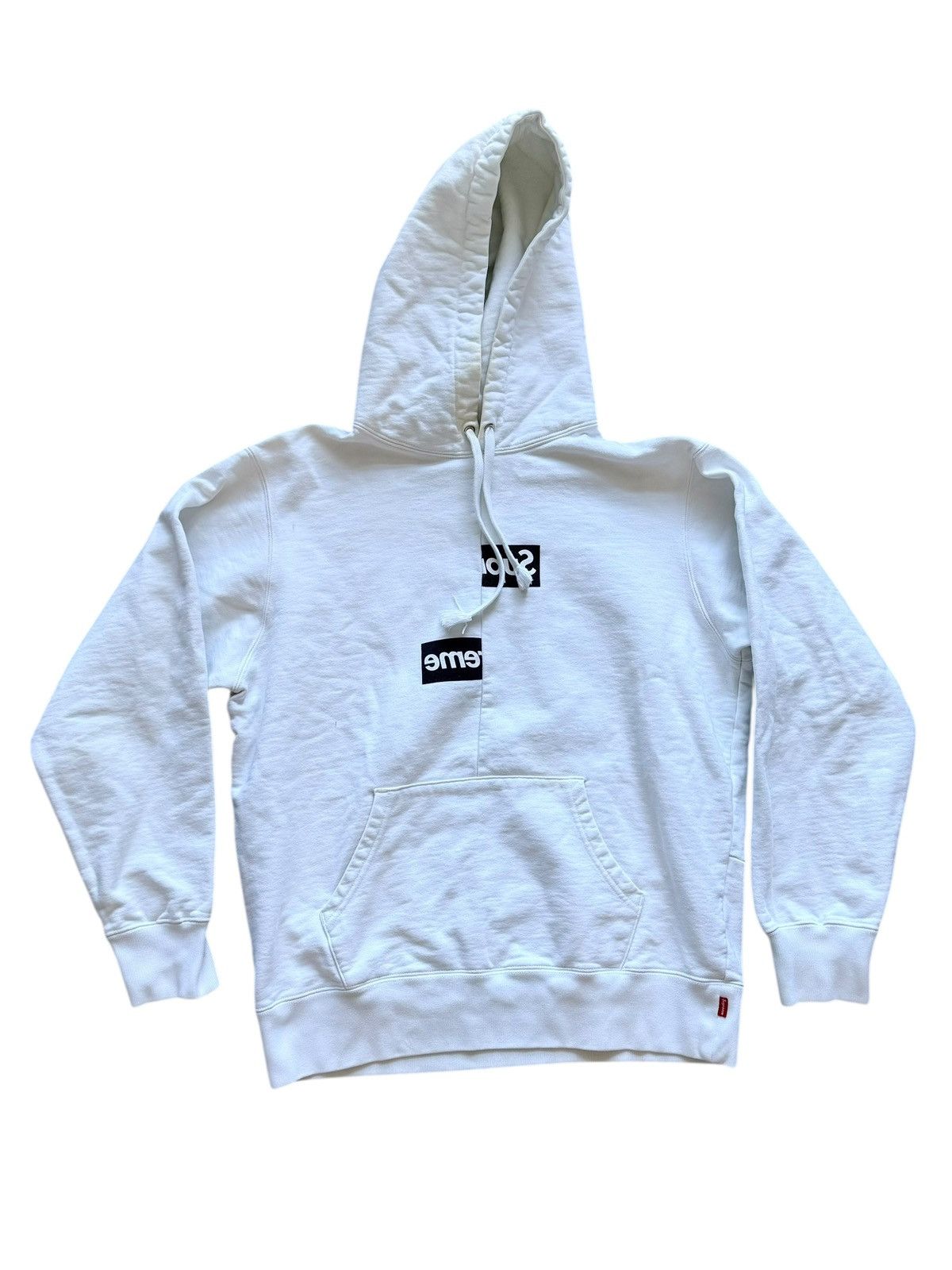 Supreme Supreme Comme des Garcons CDG Split Box Logo Hoodie Size M Size US M / EU 48-50 / 2 - 1 Thumbnail