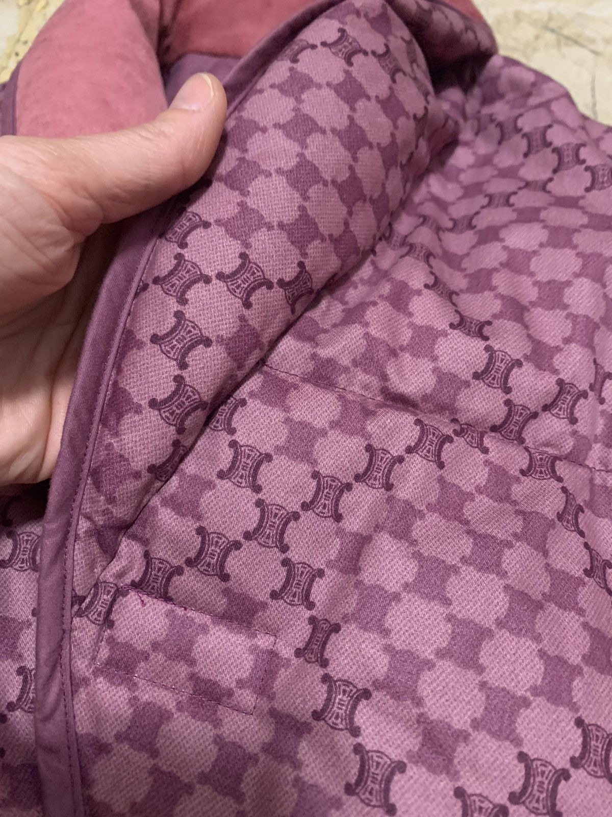 Celine Japanese Down Vest – Celine-style Horsebit Pattern Size M / US 6-8 / IT 42-44 - 19 Thumbnail