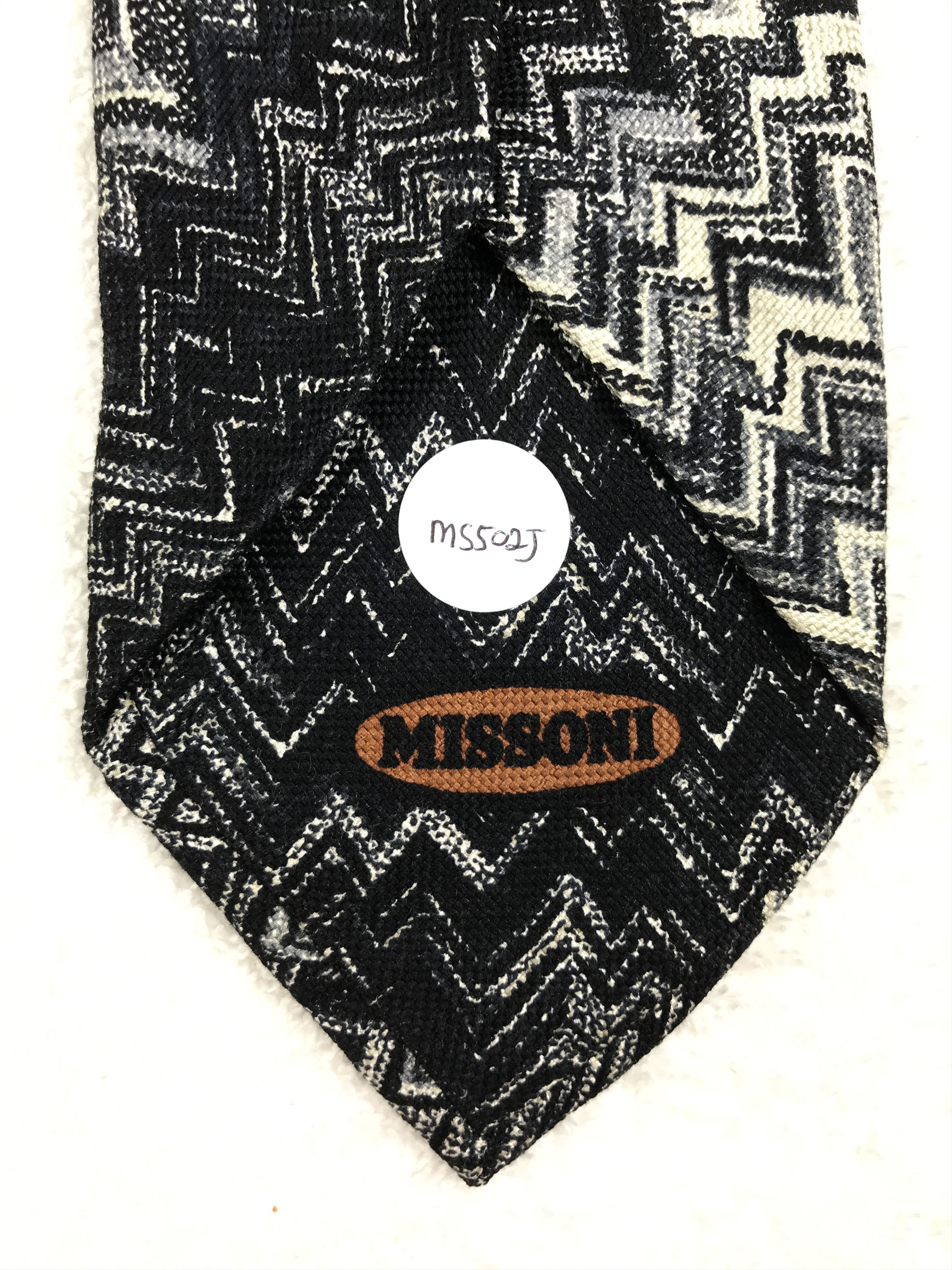 Missoni × Vintage Vintage Missoni Silk Necktie Size ONE SIZE - 9 Thumbnail