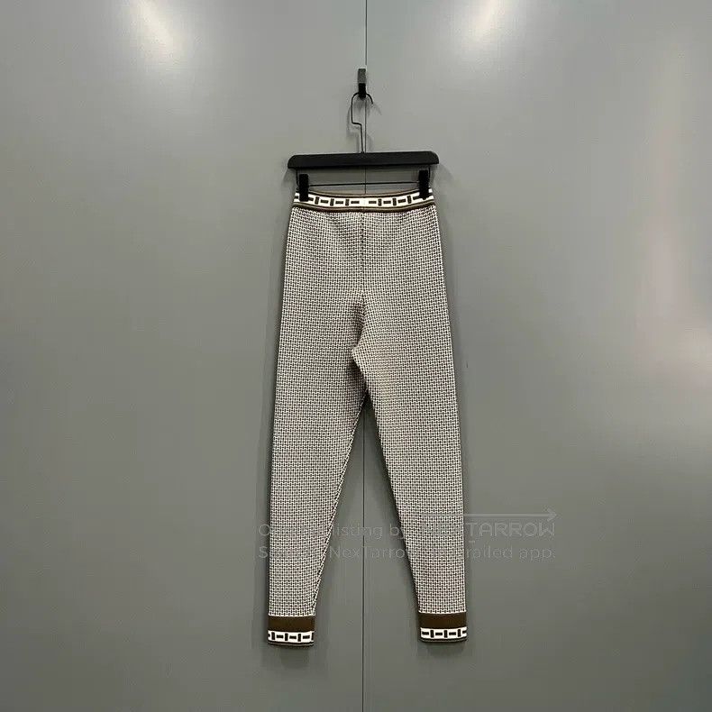 Hermes Hermes Pattern full-print slim fit long pants Size 25" / US 0 / IT 36 - 2 Thumbnail