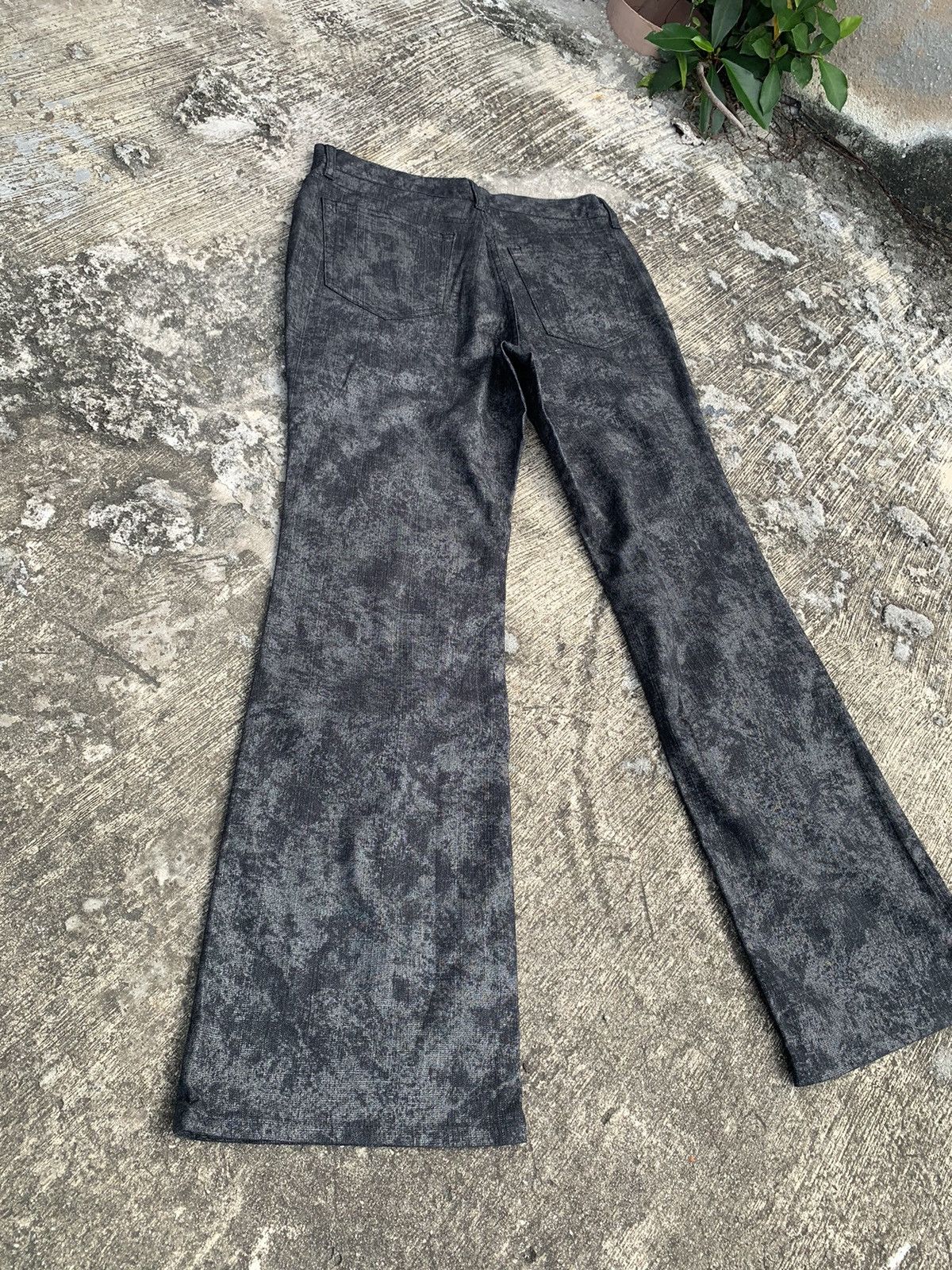 If Six Was Nine × Le Grande Bleu (L.G.B.) × Tornado Mart A.S.M atelier sab men stretchable flare bootcut pants Size 31" - 12 Thumbnail