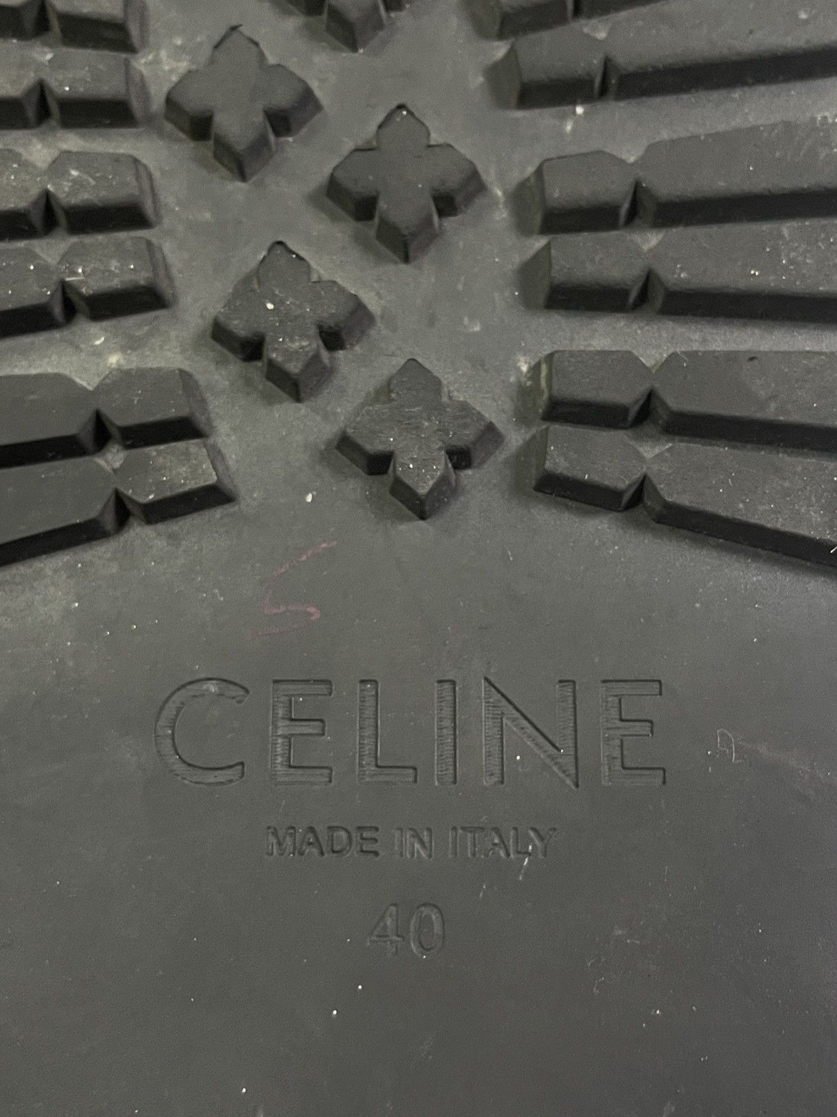 Celine Celine Bulky Black Sandals Women’s Size US 10 / IT 40 - 9 Thumbnail
