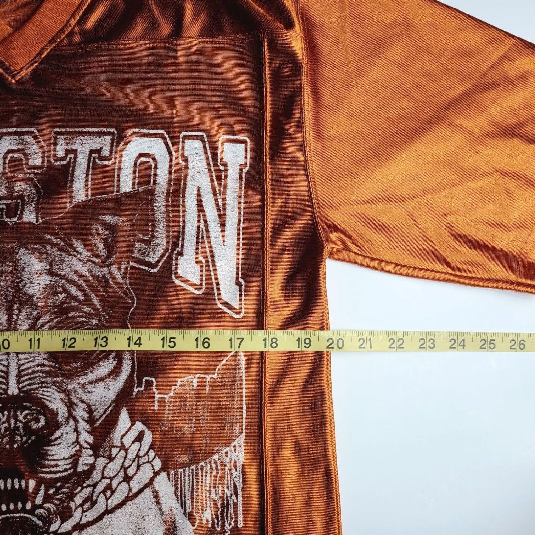 Starter VINTAGE Starter Houston Texas Pitbull Graphic Jersey M Adults Orange Mens Size US M / EU 48-50 / 2 - 5 Thumbnail