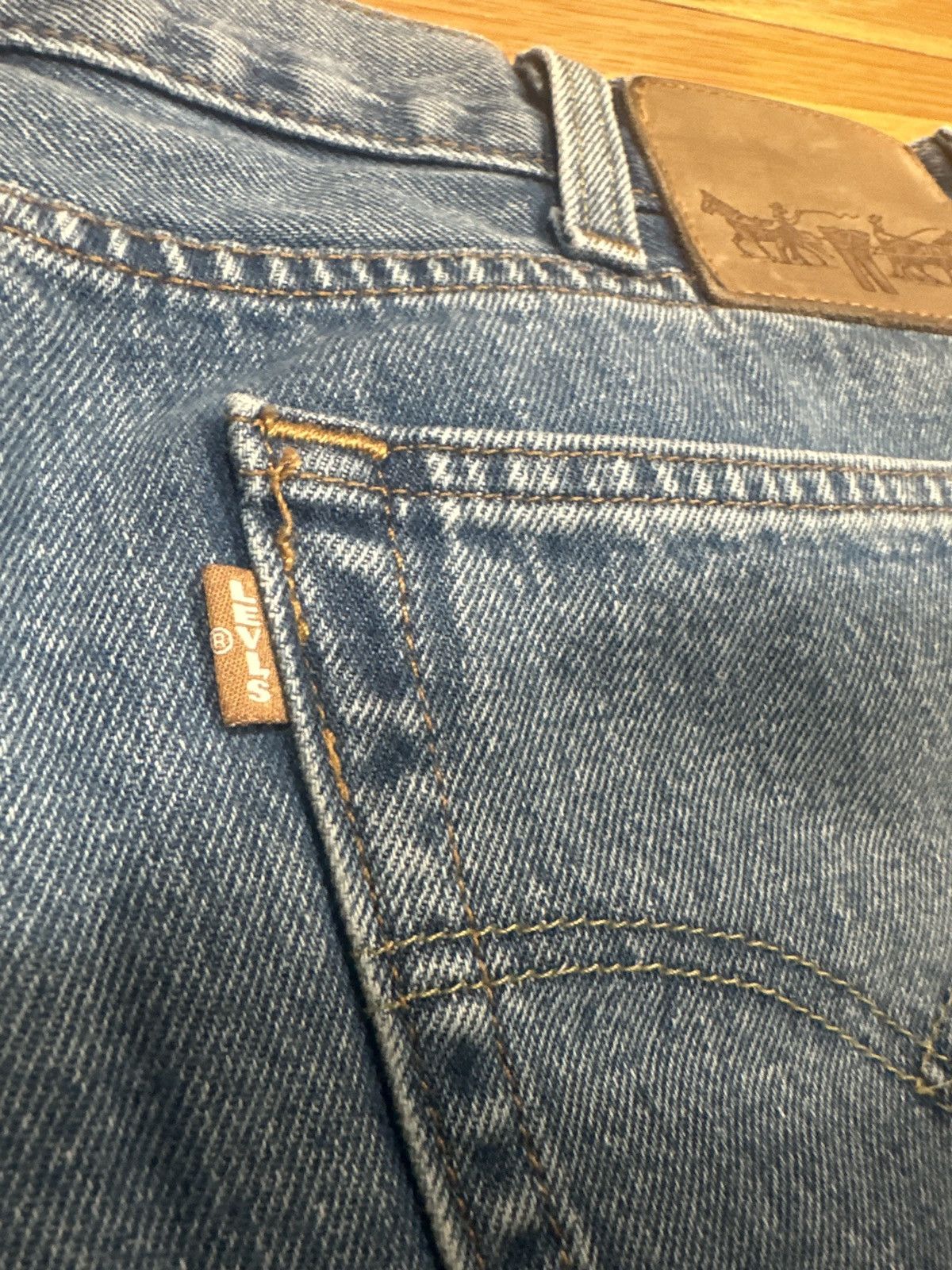 Levi's Customized 550 Relaxed Levi’s Jeans Size US 38 / EU 54 - 4 Thumbnail