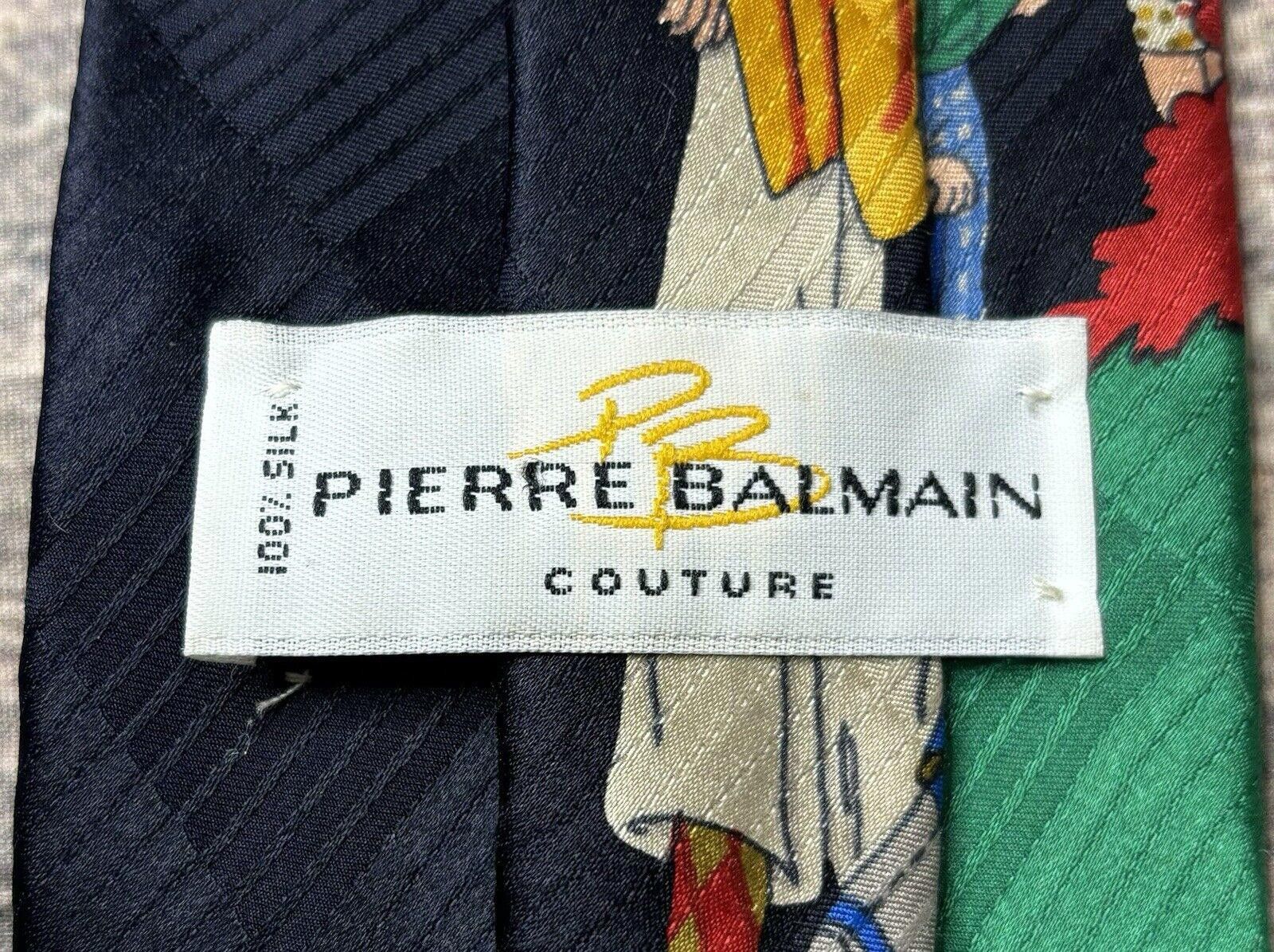Pierre Balmain Pierre Balmain Couture Silk Men's Neck Tie Golf Crowd VTG Size ONE SIZE - 3 Thumbnail