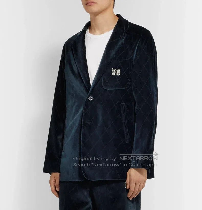Needles Needles Tulle suit in dark blue navy jacket Size US M / EU 48-50 / 2 - 9 Thumbnail