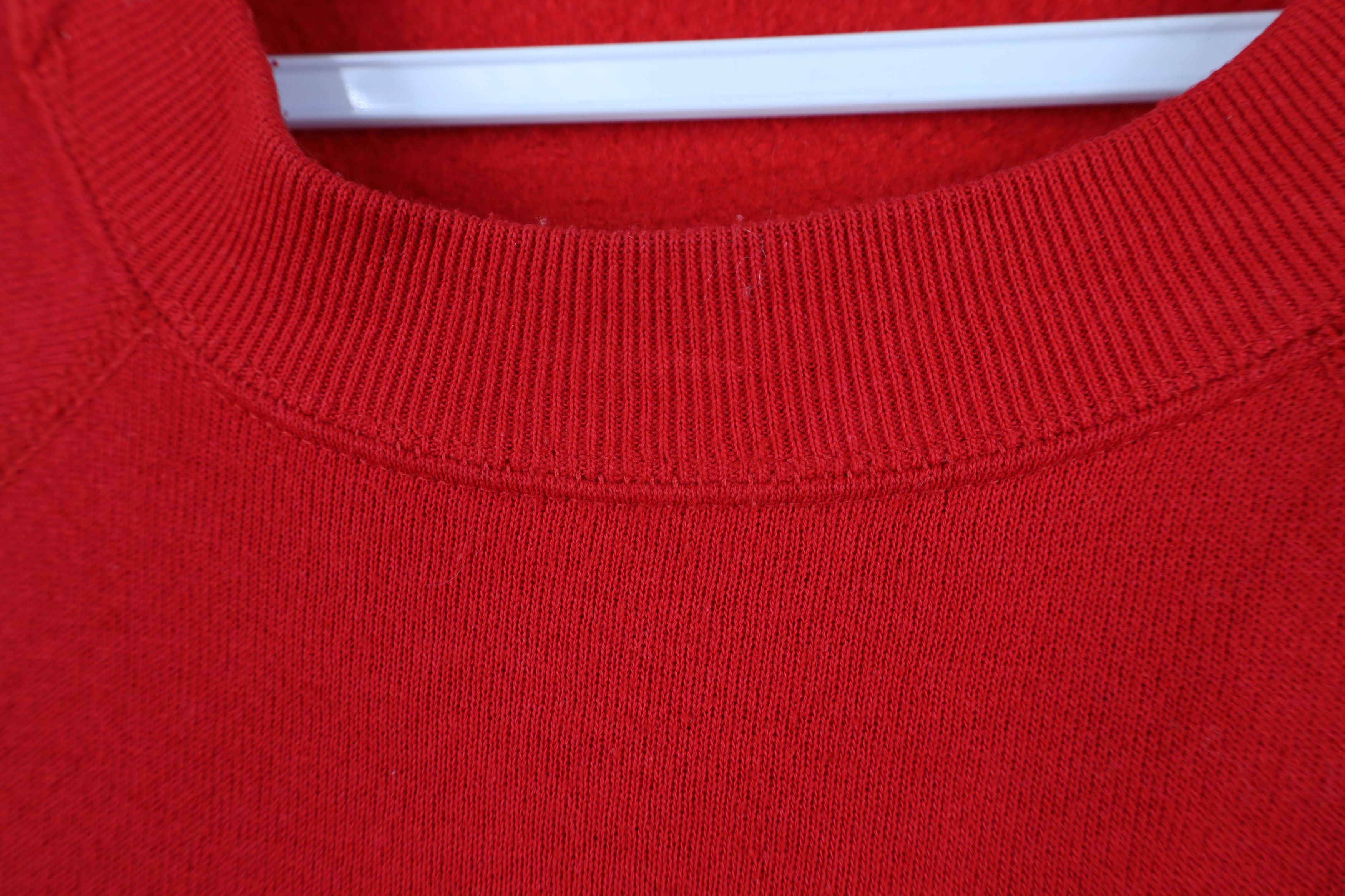 Vintage Vintage 90s Streetwear The Brightest Star Sweatshirt Red USA Size US XXL / EU 58 / 5 - 5 Thumbnail