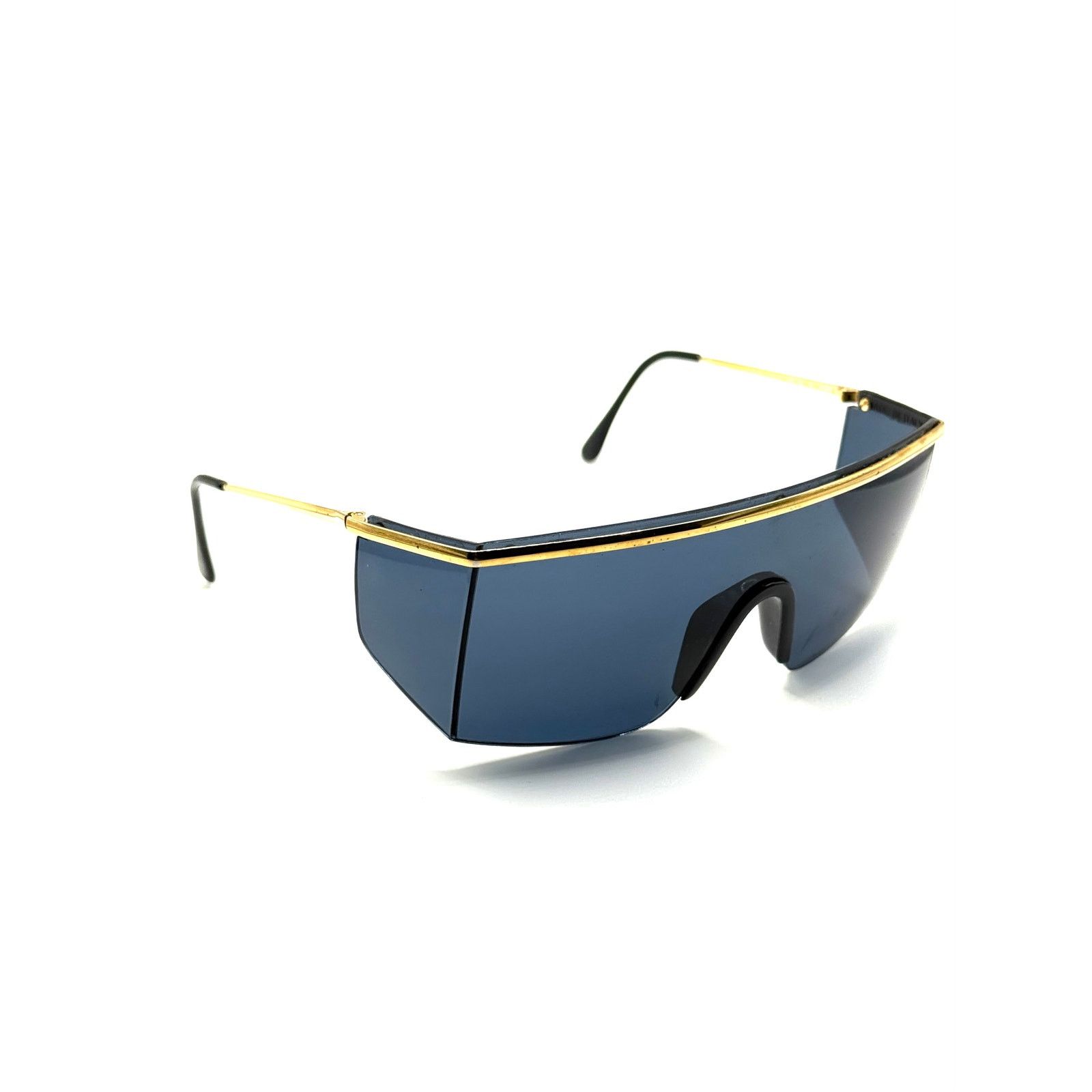 Versace 1990s Gianni Versace visor shield sunglasses Size ONE SIZE - 1 Thumbnail