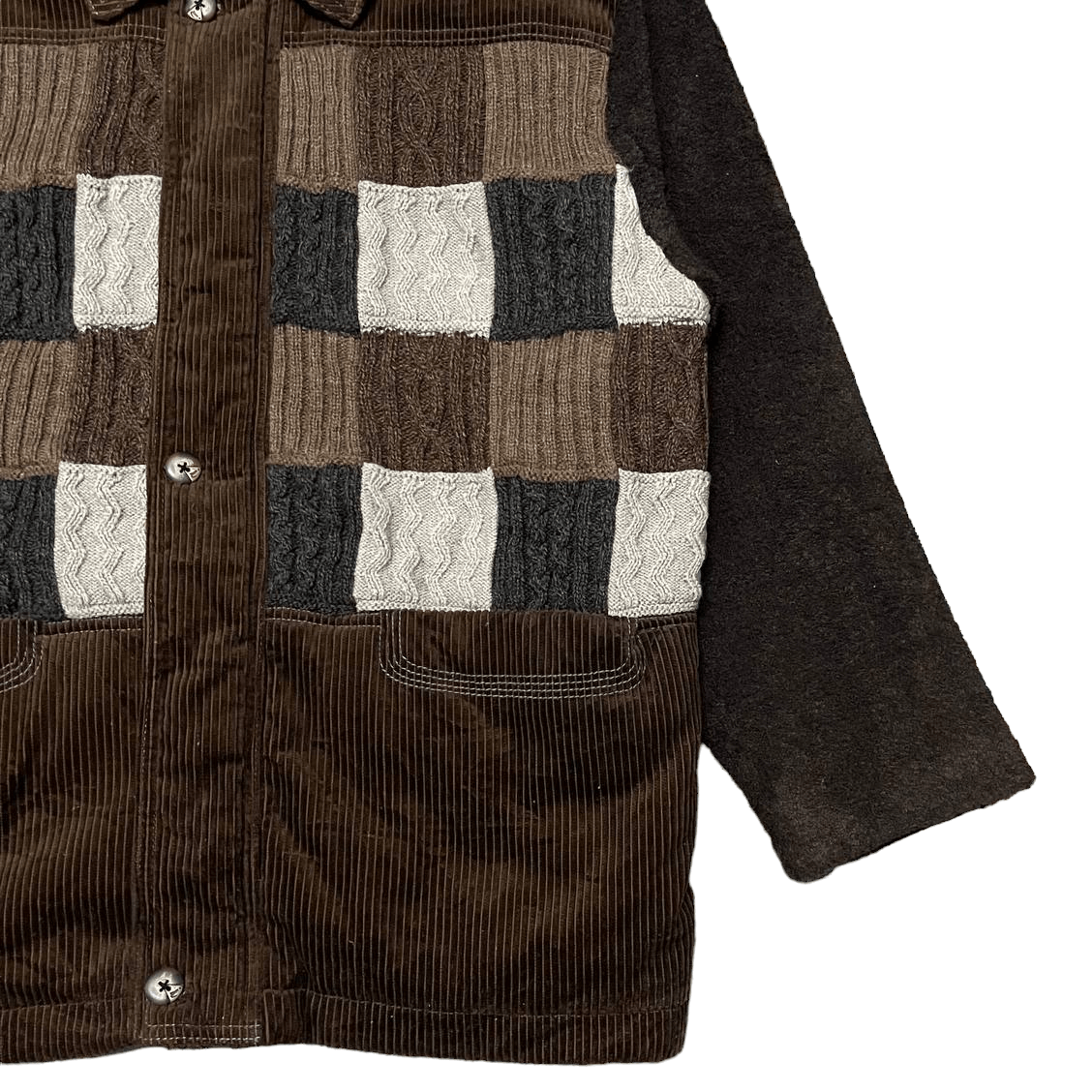 Vintage Vintage Arnaldo Bassini Italian Knitted Corduroy Jacket Size US M / EU 48-50 / 2 - 4 Thumbnail