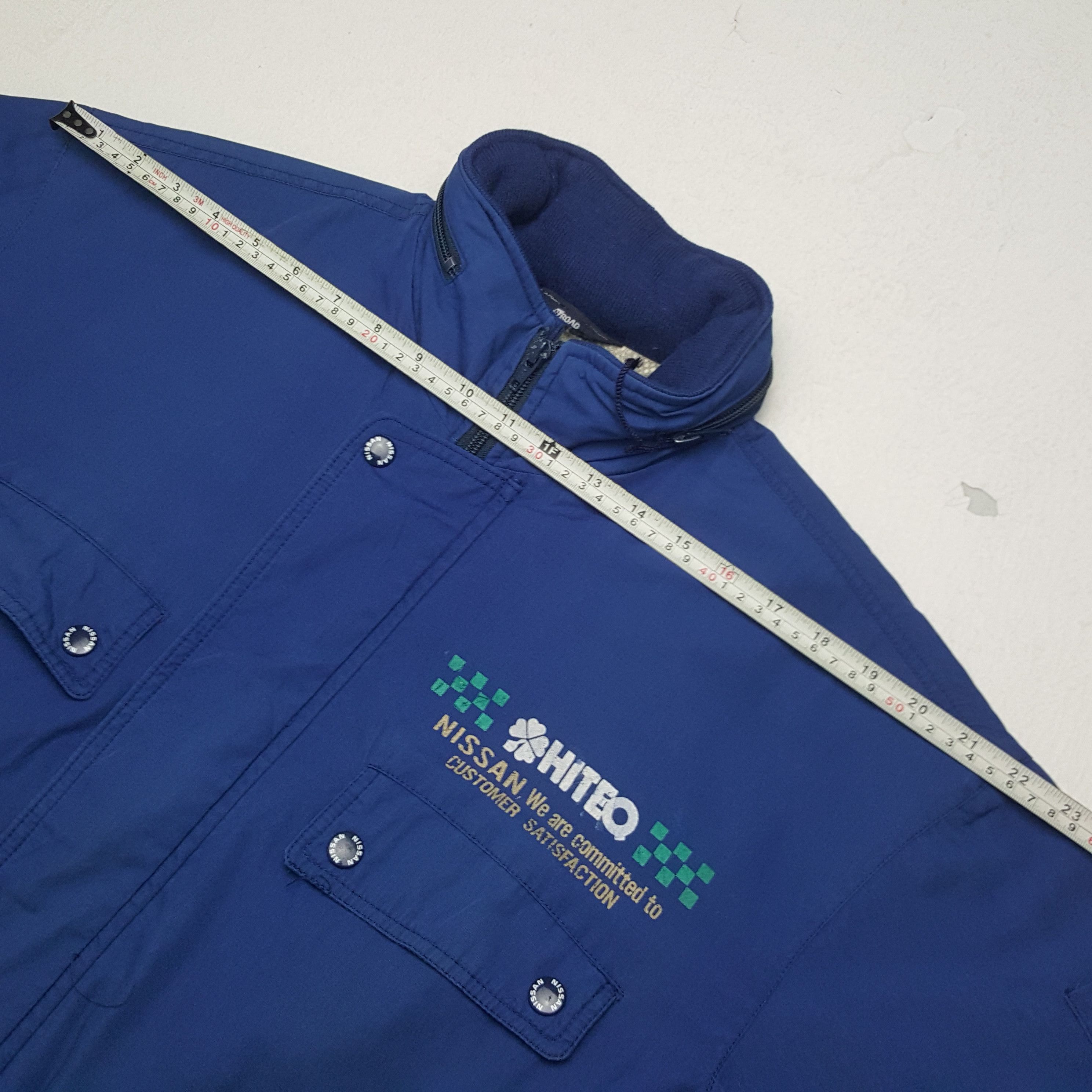 Vintage Vintage Nissan Racing Zipper Worker Uniform Jacket Size US L / EU 52-54 / 3 - 6 Thumbnail