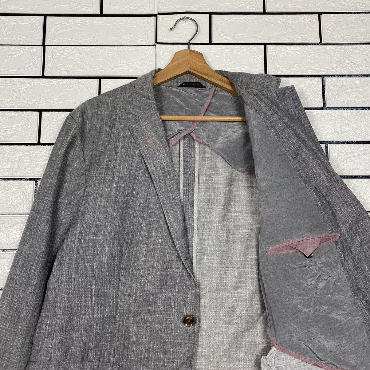 Hugo Boss 📌Vintage Coats Jacket Hugo Boss Double Breast Tartan Size US L / EU 52-54 / 3 - 13 Thumbnail