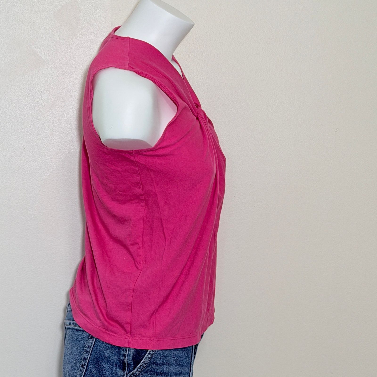 Talbots Petite Talbots Sleeveless Tank Pink barbiecore preppy flowy Size S / US 4 / IT 40 - 2 Thumbnail