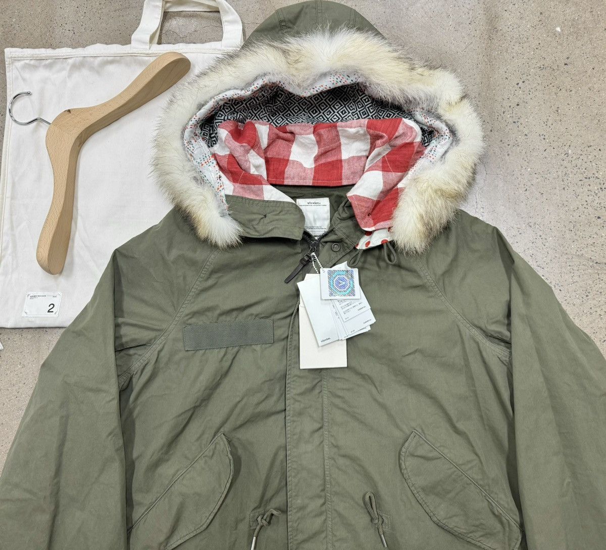 Visvim Visvim 19ss Six Five Fishtail Parka Hd（Collage） Size US M / EU 48-50 / 2 - 5 Thumbnail