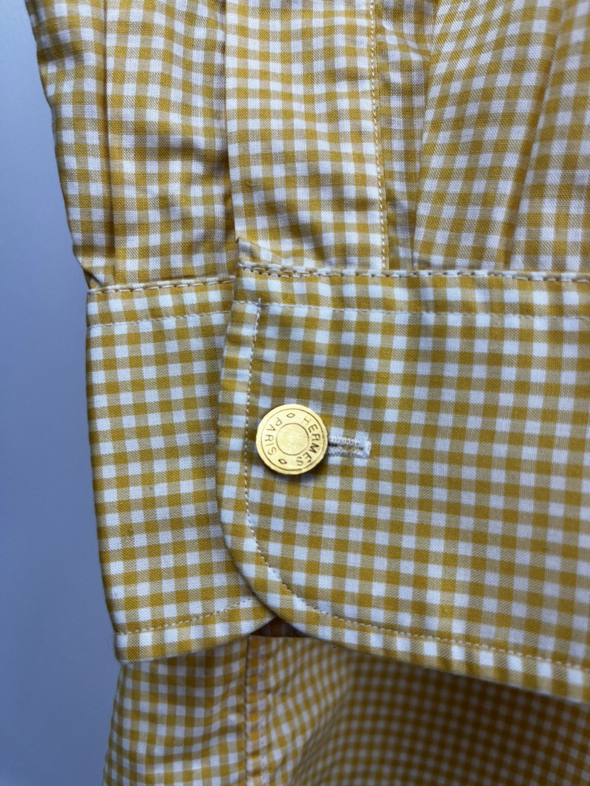 Hermes Hermes paris button shirt size L archive rare Size US M / EU 48-50 / 2 - 2 Thumbnail