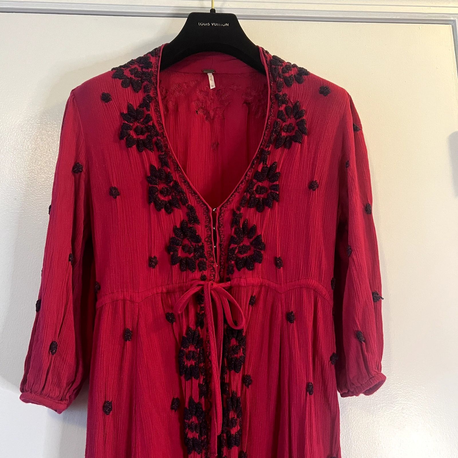 Free People Fable Embroidered Festival boho midi dress -  www.hospizverein-ansbach.de