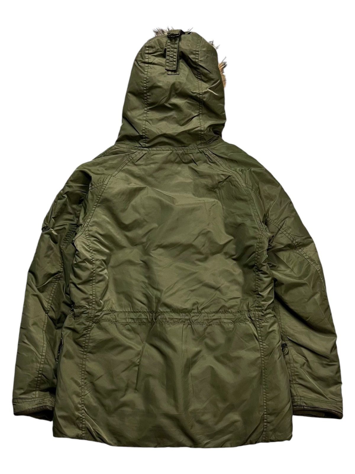 If Six Was Nine 2000s GOA - Fur Hoodie Cyber Cargo Jacket Size US M / EU 48-50 / 2 - 3 Thumbnail
