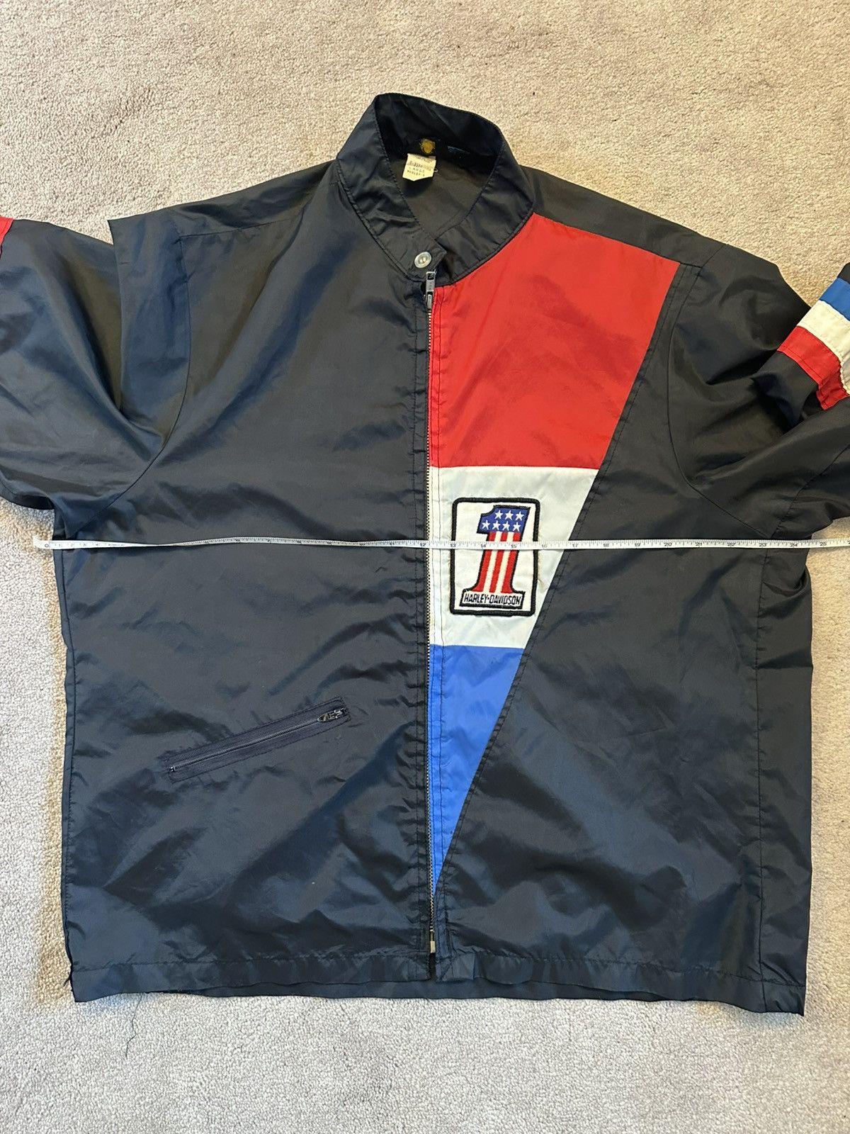 Harley Davidson Vintage Harley Davidson Racing Jacket Champion Running Talon Size US L / EU 52-54 / 3 - 12 Thumbnail