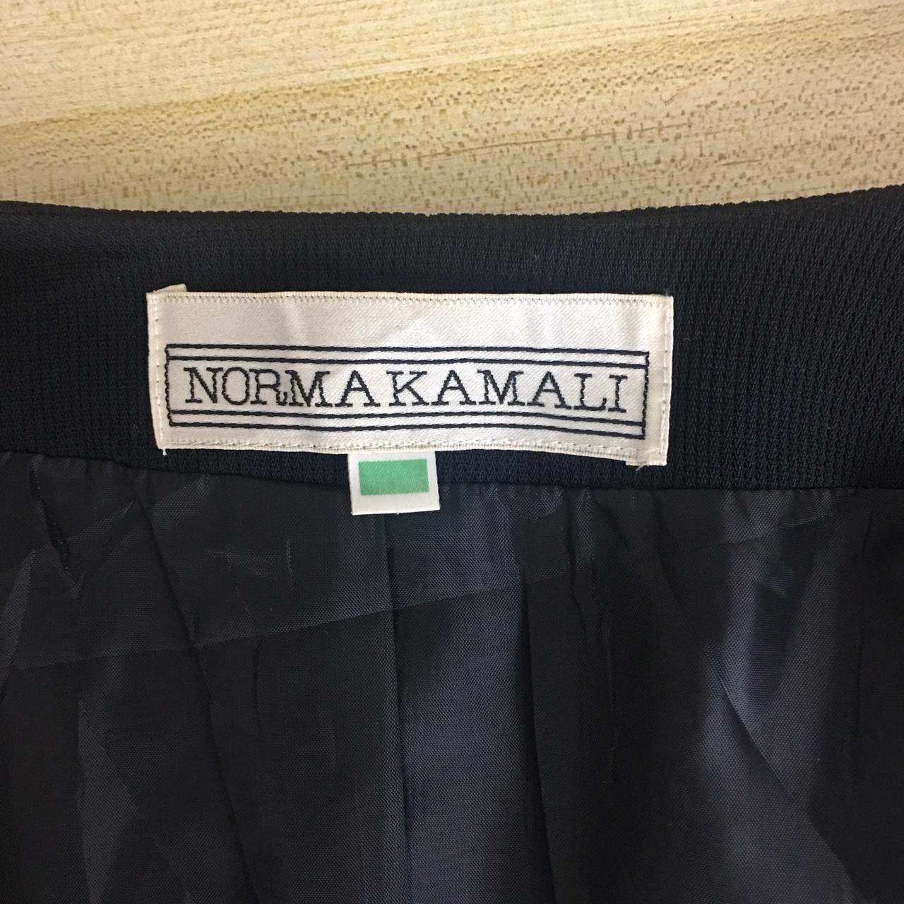 Vintage Vtg 90’ NORMA KAMALI PARIS Minimalist Black Blouse Sport Size S / US 4 / IT 40 - 3 Thumbnail