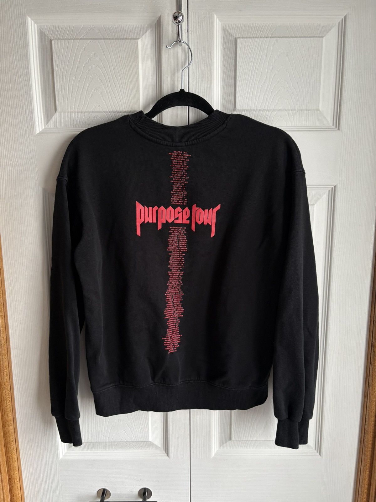 H&M × Justin Bieber H&M x Justin Bieber Purpose Tour Streetwear Hype Sweatshirt Size S / US 4 / IT 40 - 5 Thumbnail