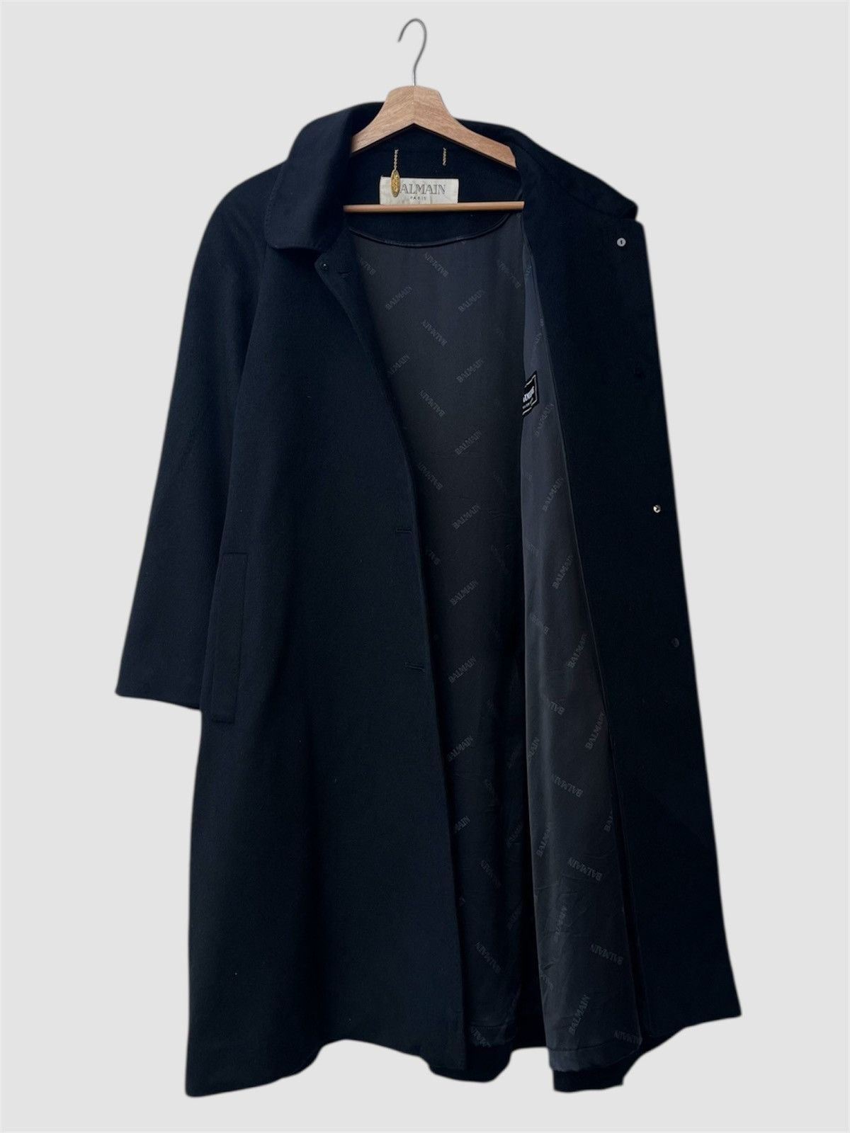 Balmain Balmain Paris Cashmere Coat Made in Japan Size M / US 6-8 / IT 42-44 - 2 Thumbnail