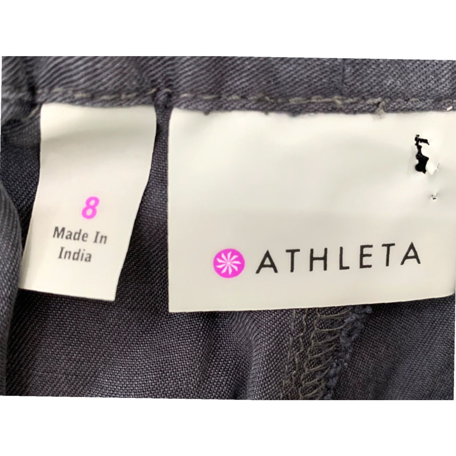 Athleta Athleta Women's Grey Lyocell Jogger Pants Sz 8 with Ankle Zippers Size 30" / US 8 / IT 44 - 5 Thumbnail