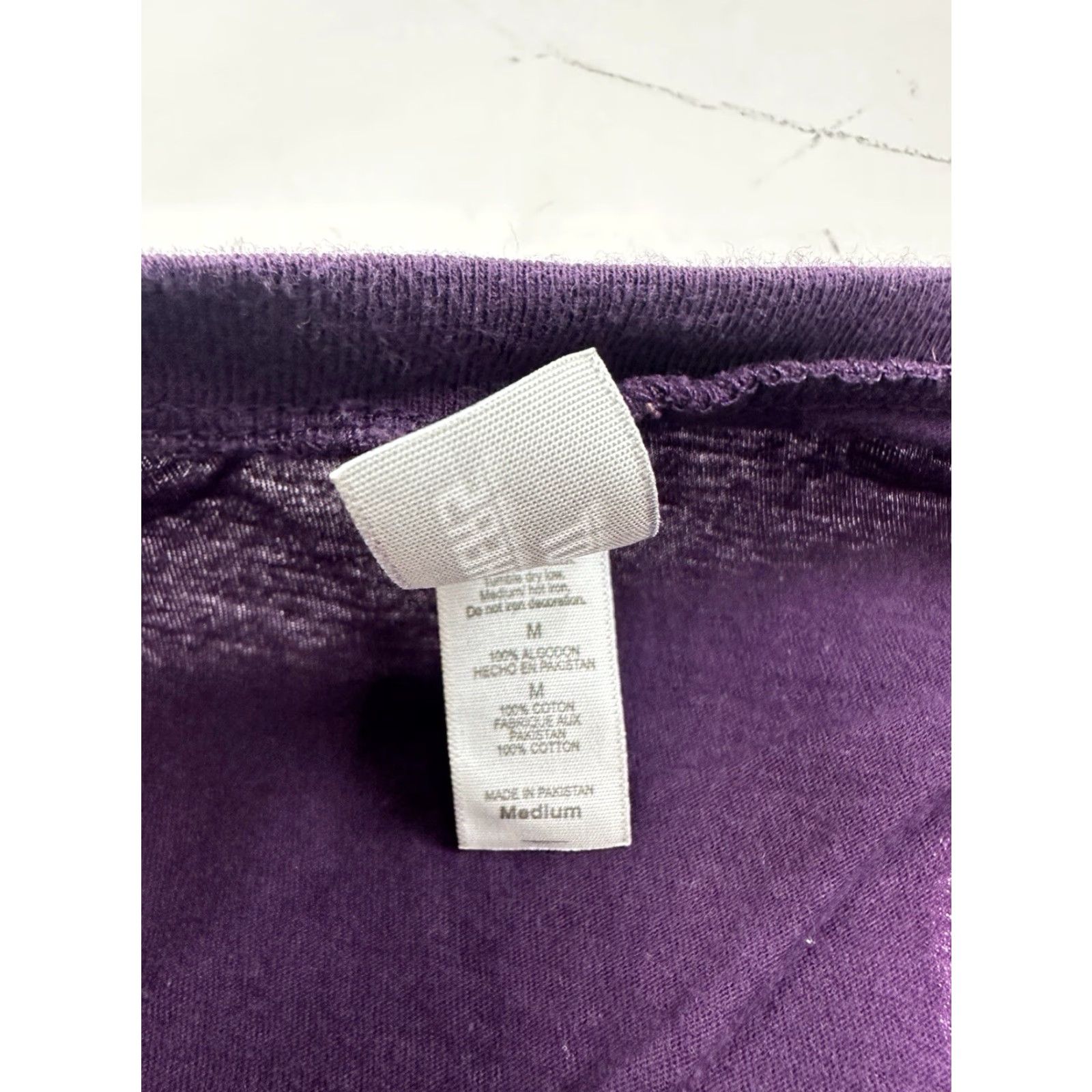 Vintage VINTAGE Hot Leathers Sturgis Shirt Womens Medium Purple Long Sleeve V-Neck Motorcycle Rally 2018 Size M / US 6-8 / IT 42-44 - 4 Thumbnail