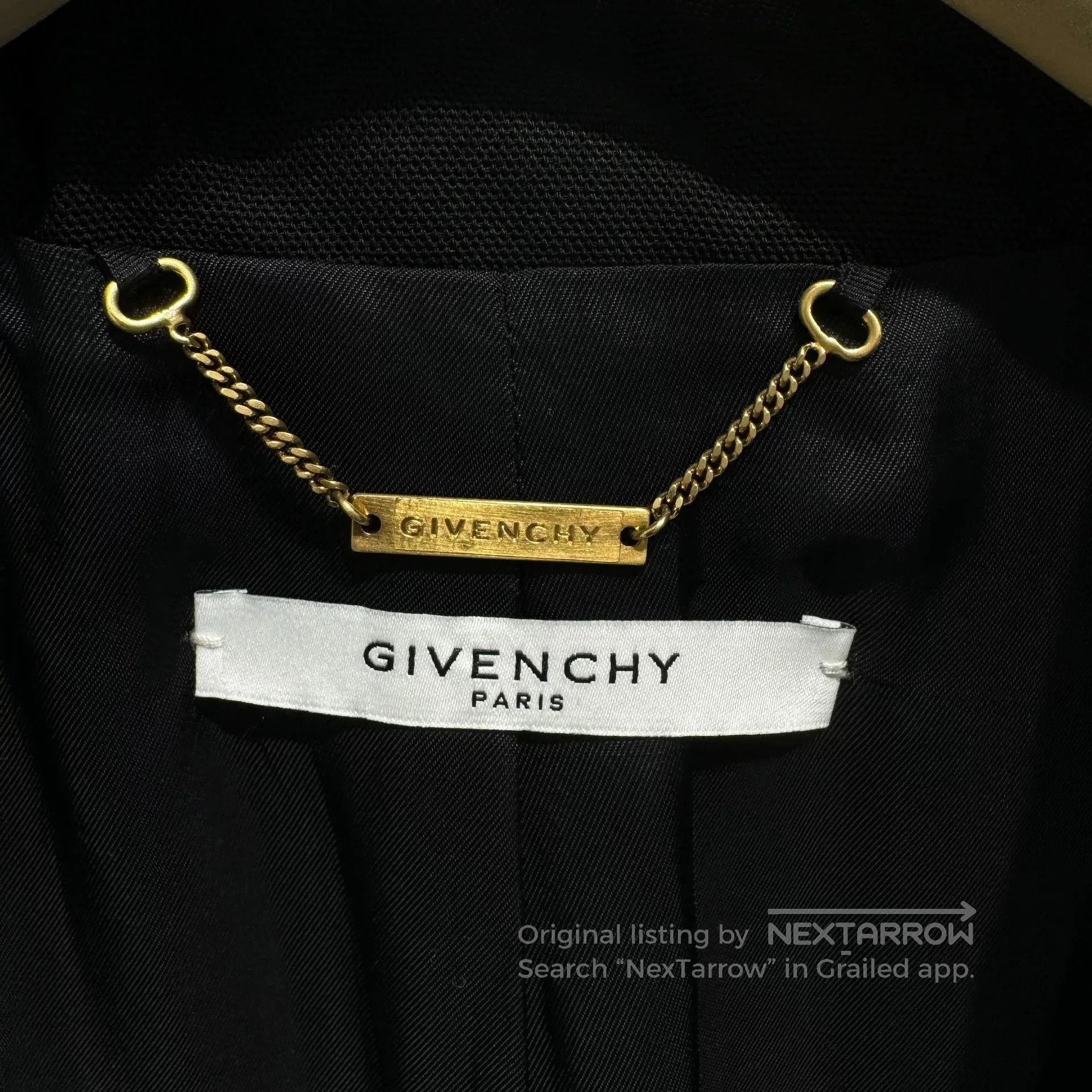 Givenchy Givenchy Runway Black Trench Coat. Size US XXS / EU 40 - 3 Thumbnail