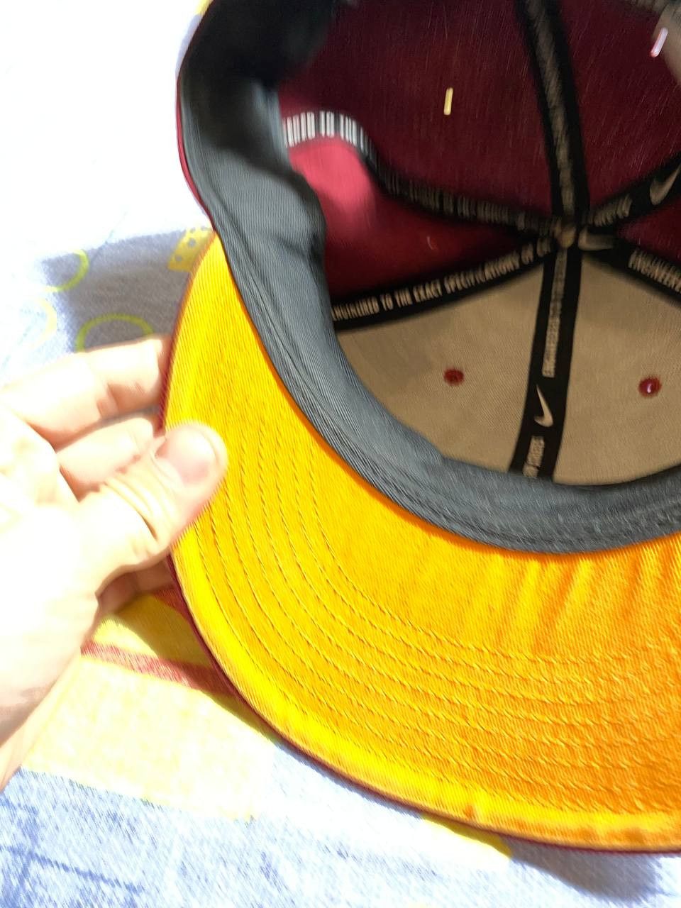 Nike × Vintage Vintage 90s Nike cap streetwear y2k style small swoosh Size ONE SIZE - 9 Thumbnail