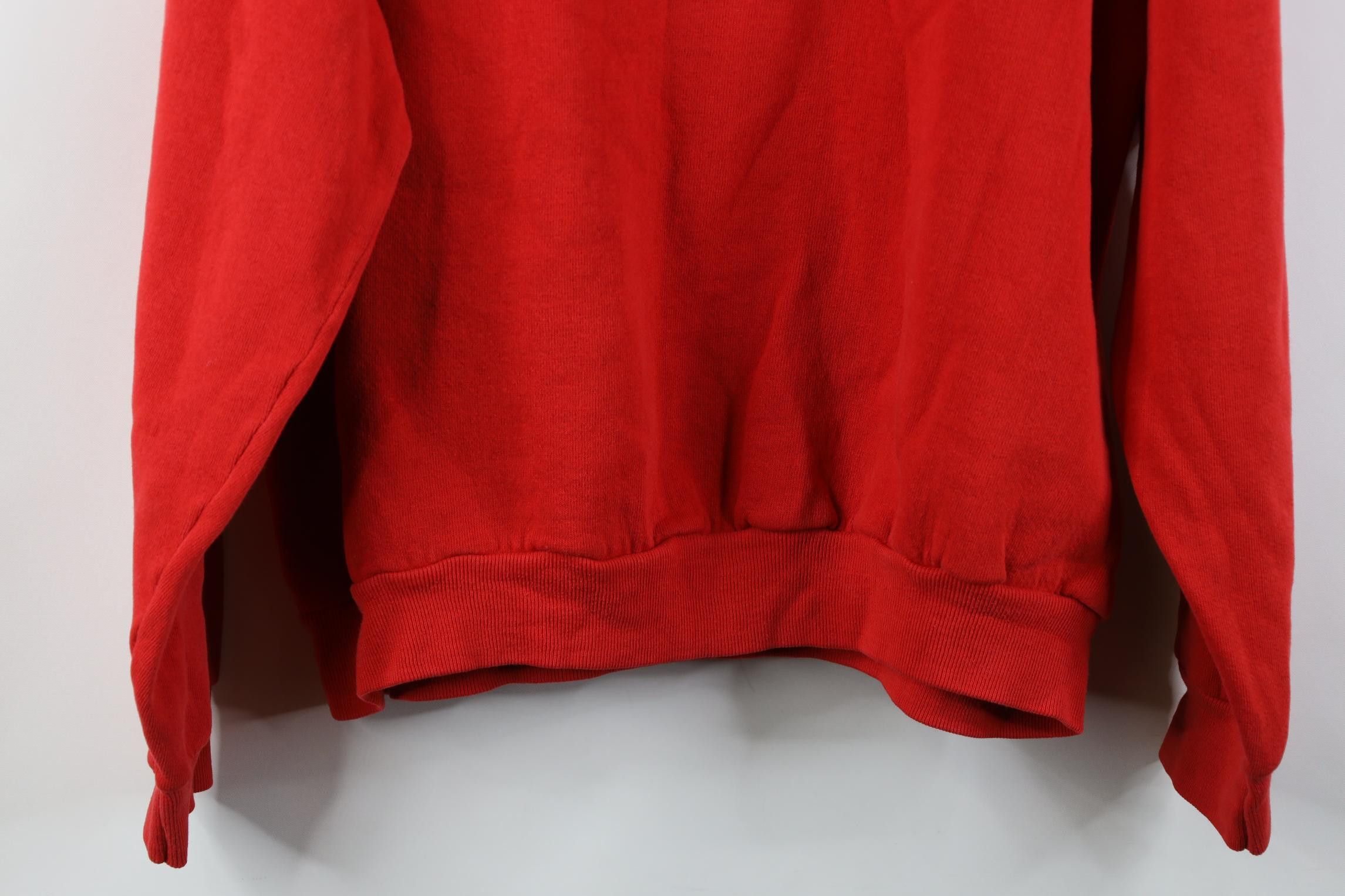 Russell Athletic Vintage 80s Russell Athletic Fit Crewneck Sweatshirt Red USA Size L / US 10 / IT 46 - 12 Thumbnail