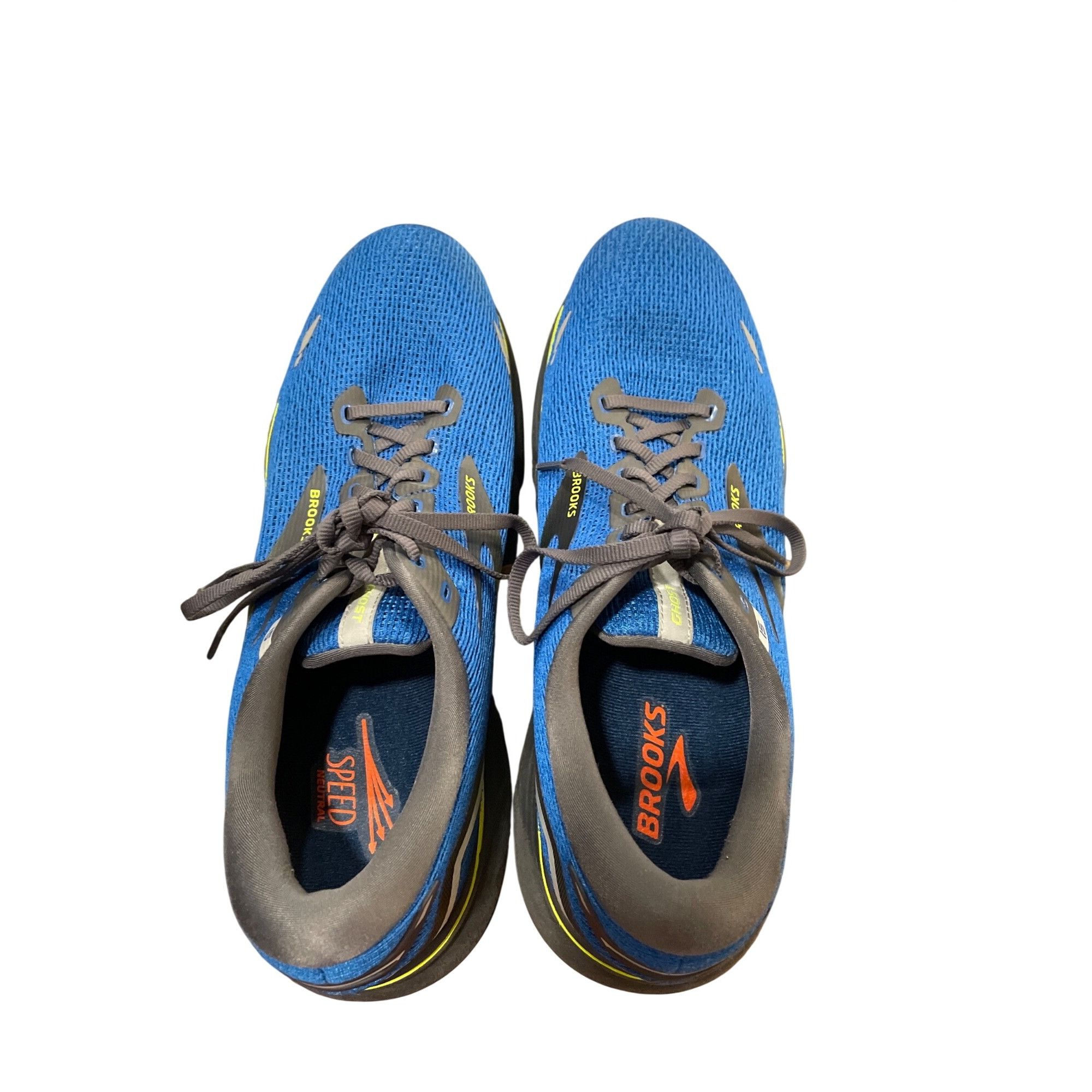 Brooks Brooks Ghost 15 men blue fabric running walking sneakers sz Size US 13 / EU 46 - 13 Thumbnail